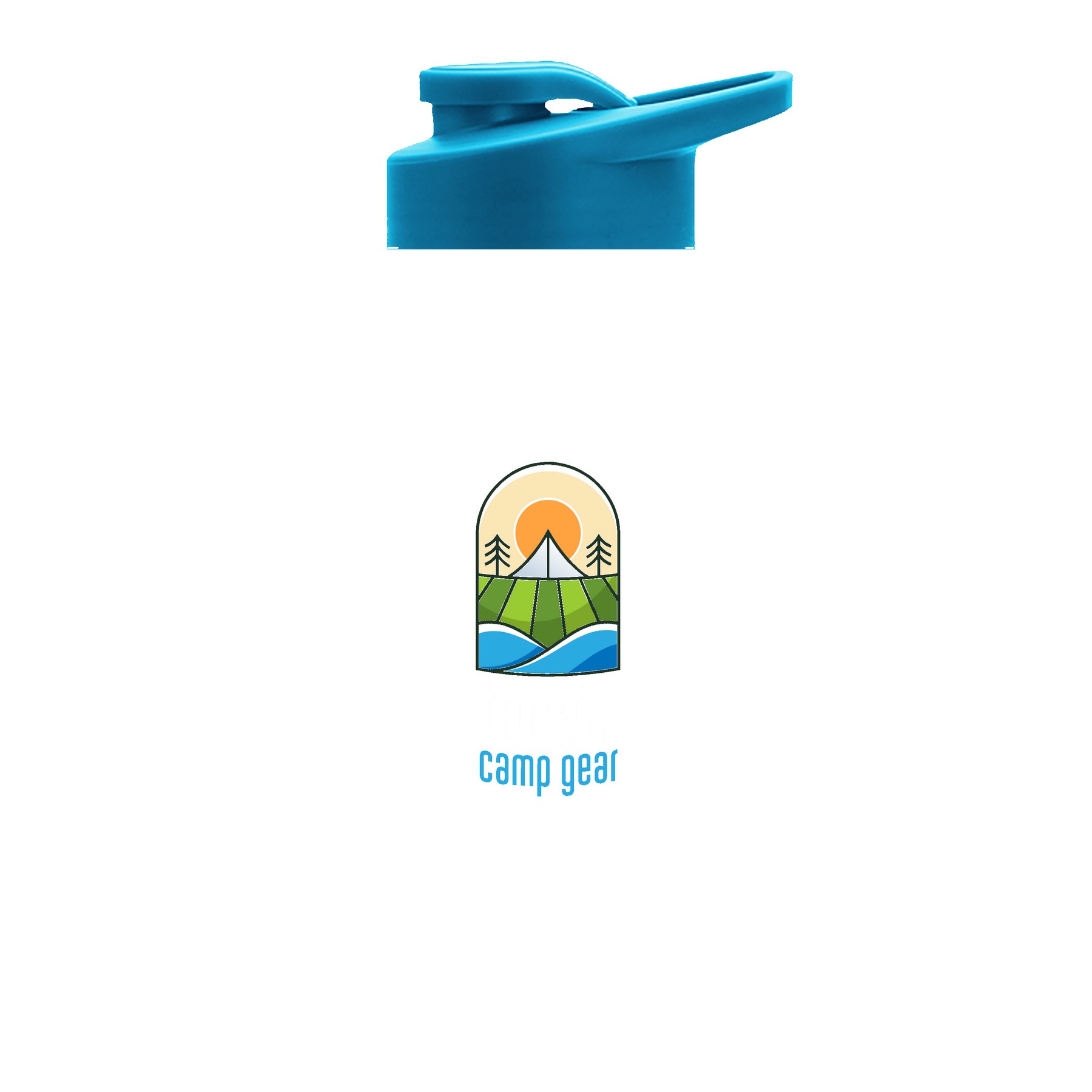 Picture of Garyline® Groove Tritan® Bottle with Drink-Thru Lid and Infuser - 20 oz.