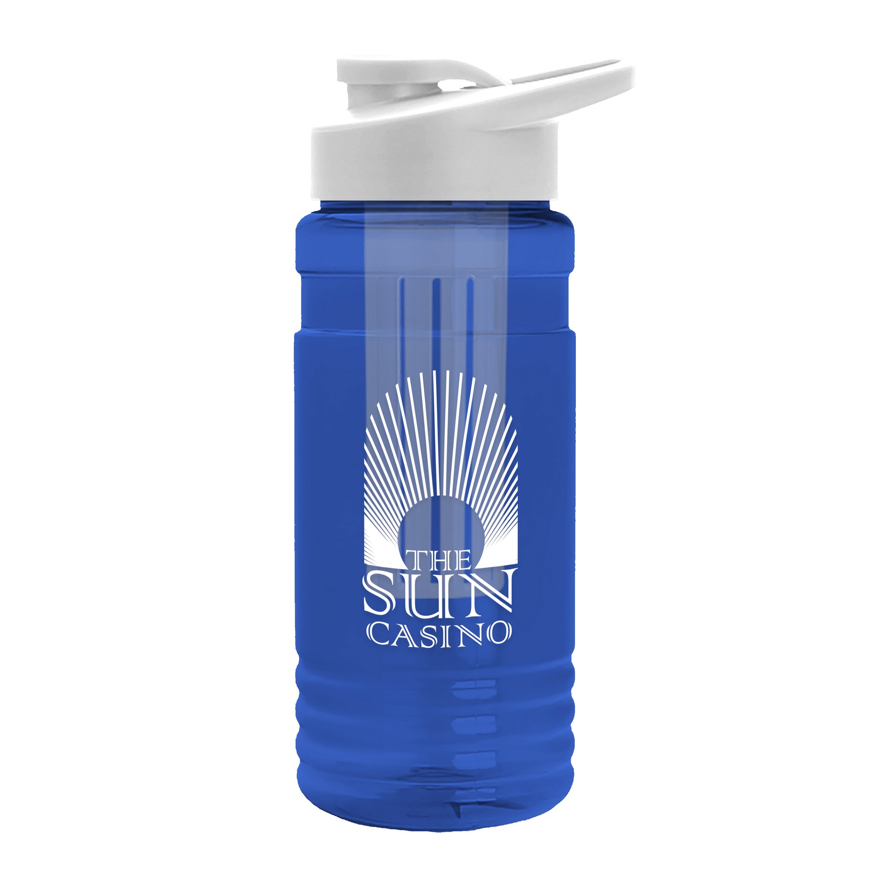 Picture of Garyline® Groove Tritan® Bottle with Drink-Thru Lid and Infuser - 20 oz.