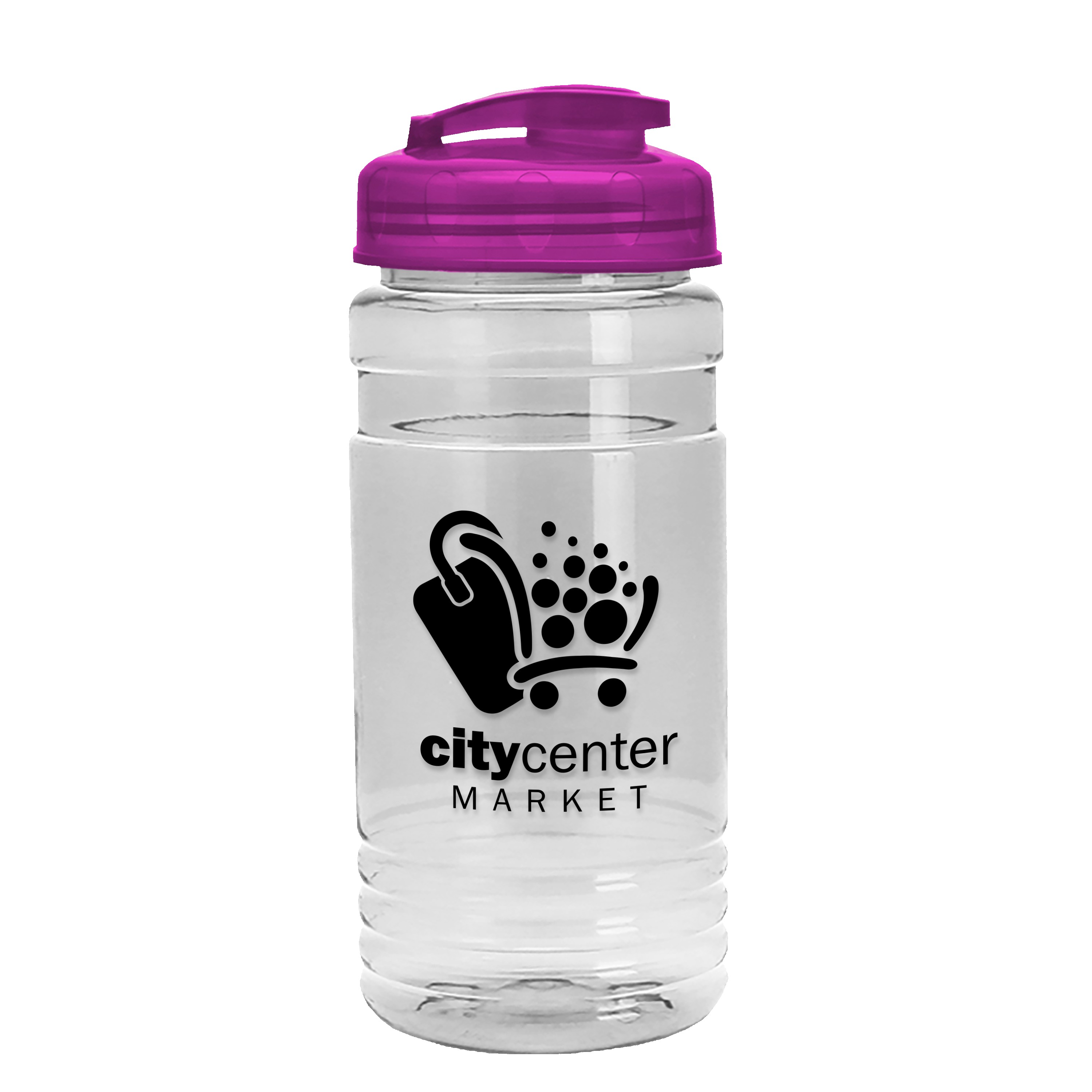 Picture of Garyline® Groove Tritan® Bottle with Flip-Top Lid - 20 oz.