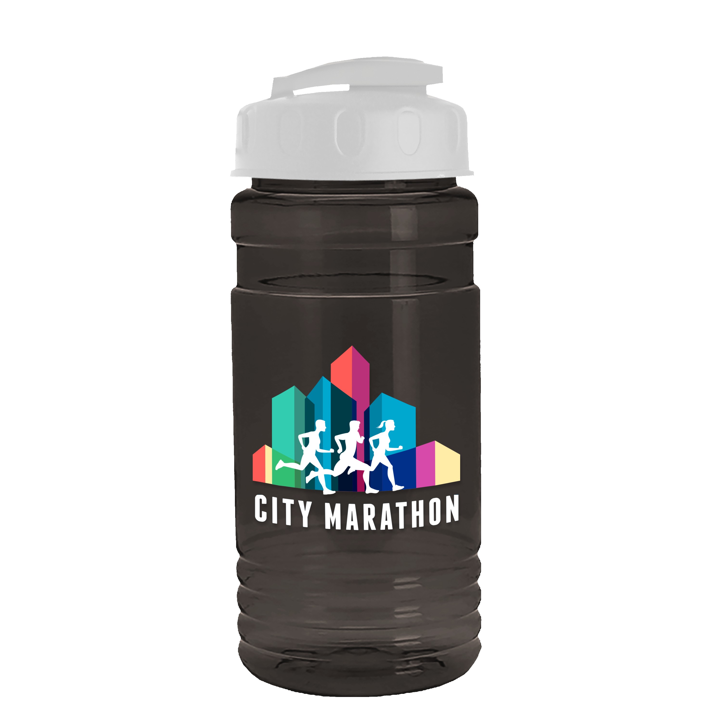 Picture of Garyline® Groove Tritan® Bottle with Flip-Top Lid - 20 oz.