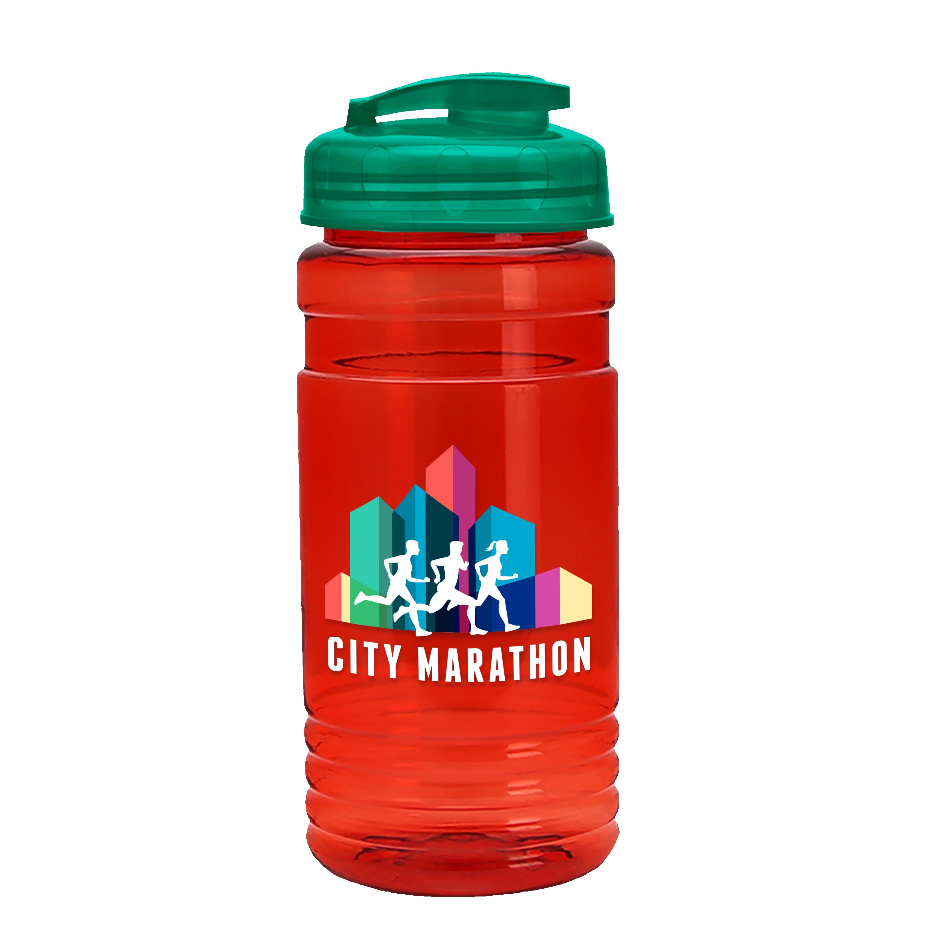 Picture of Garyline® Groove Tritan® Bottle with Flip-Top Lid - 20 oz.