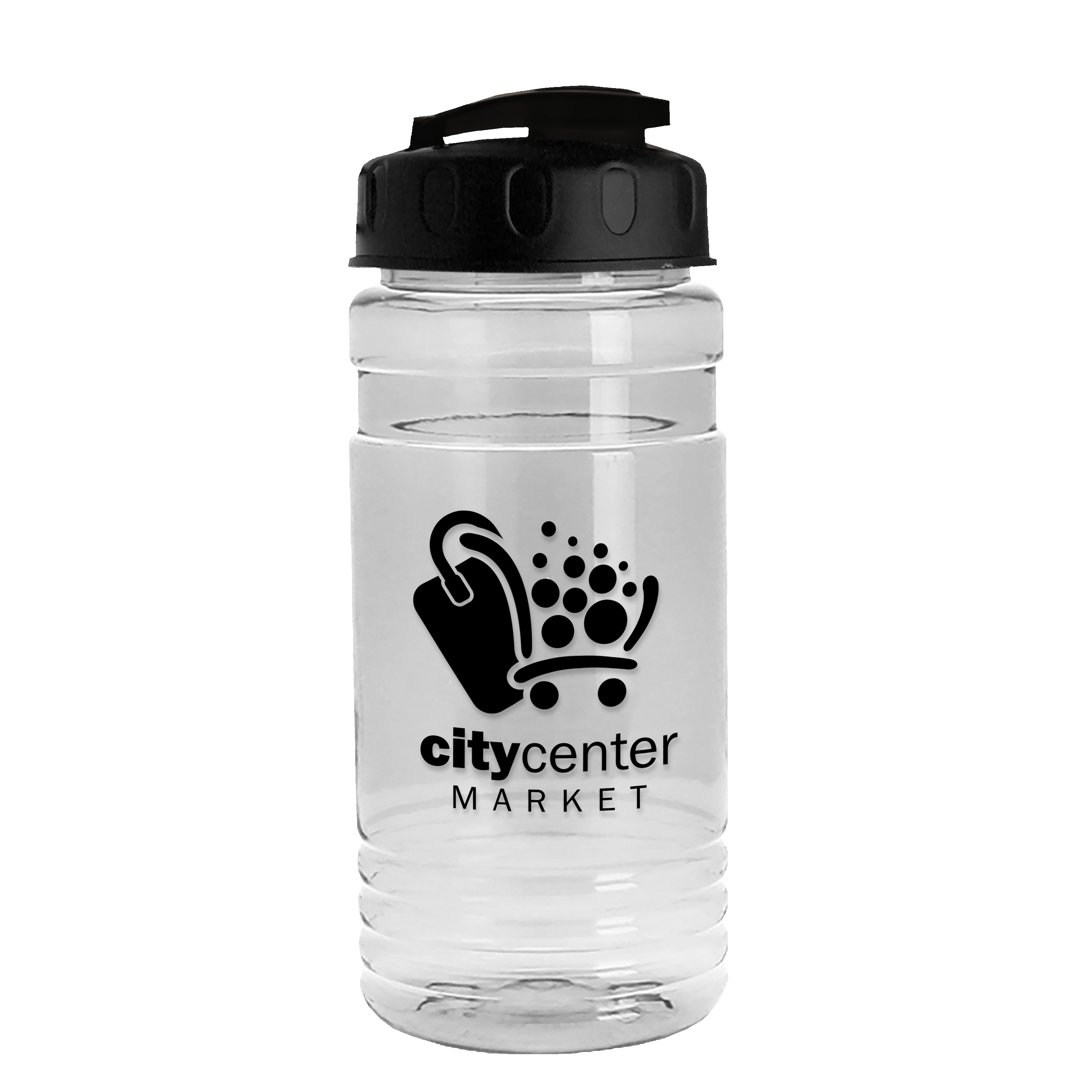 Picture of Garyline® Groove Tritan® Bottle with Flip-Top Lid - 20 oz.