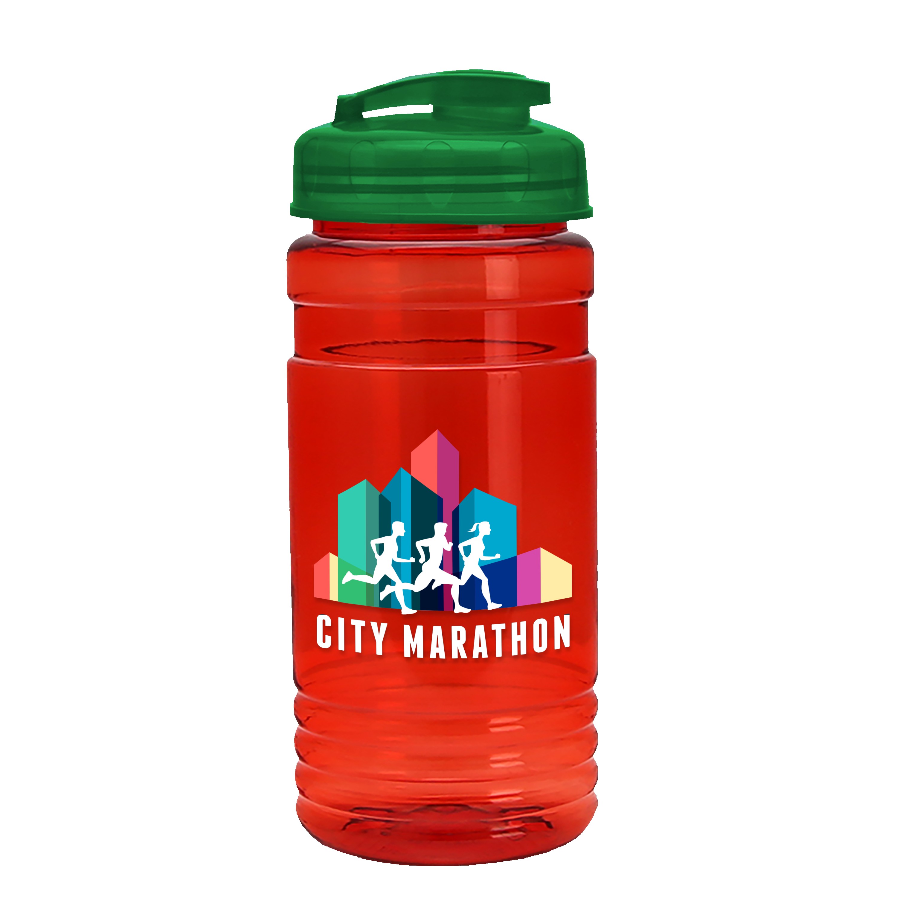 Picture of Garyline® Groove Tritan® Bottle with Flip-Top Lid - 20 oz.