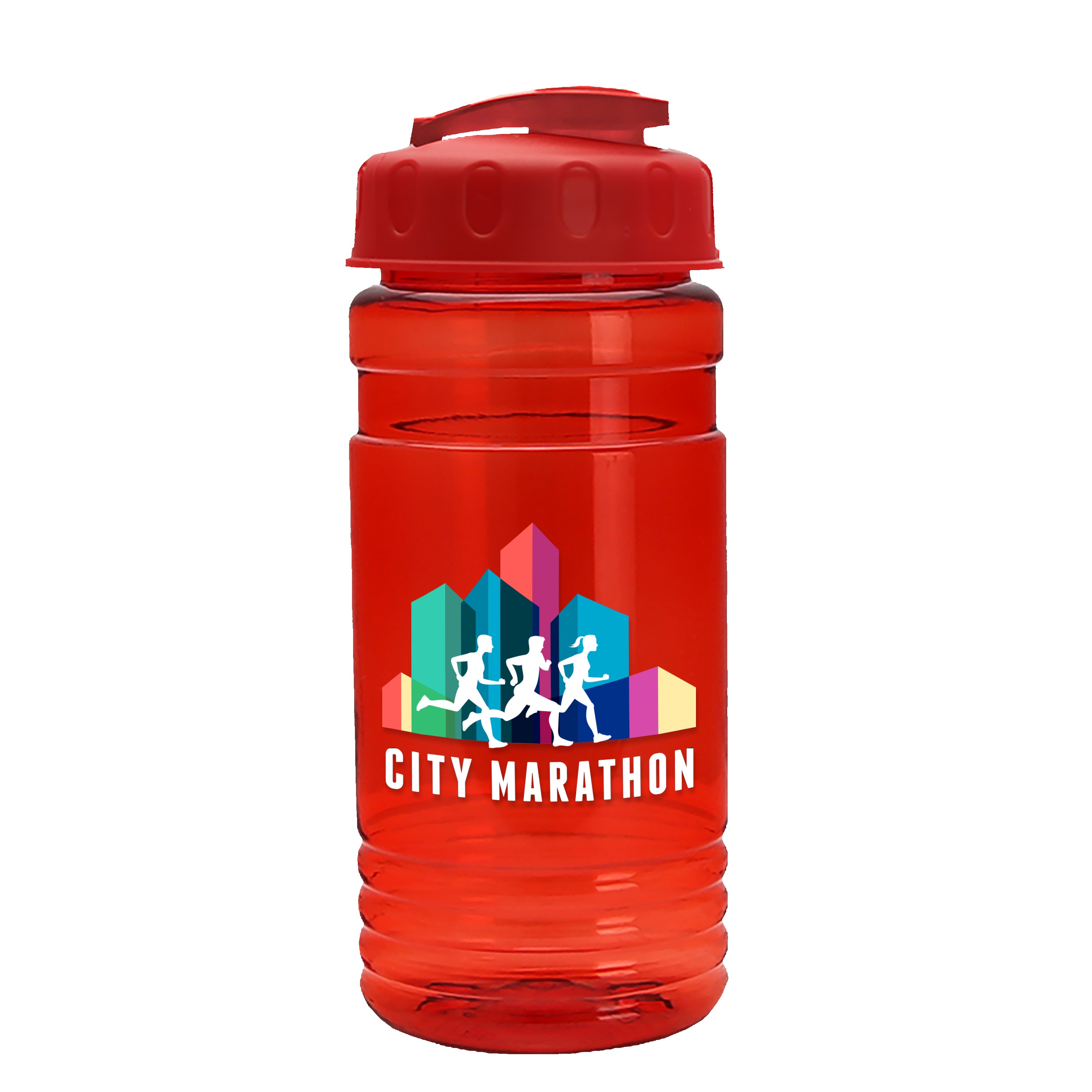 Picture of Garyline® Groove Tritan® Bottle with Flip-Top Lid - 20 oz.