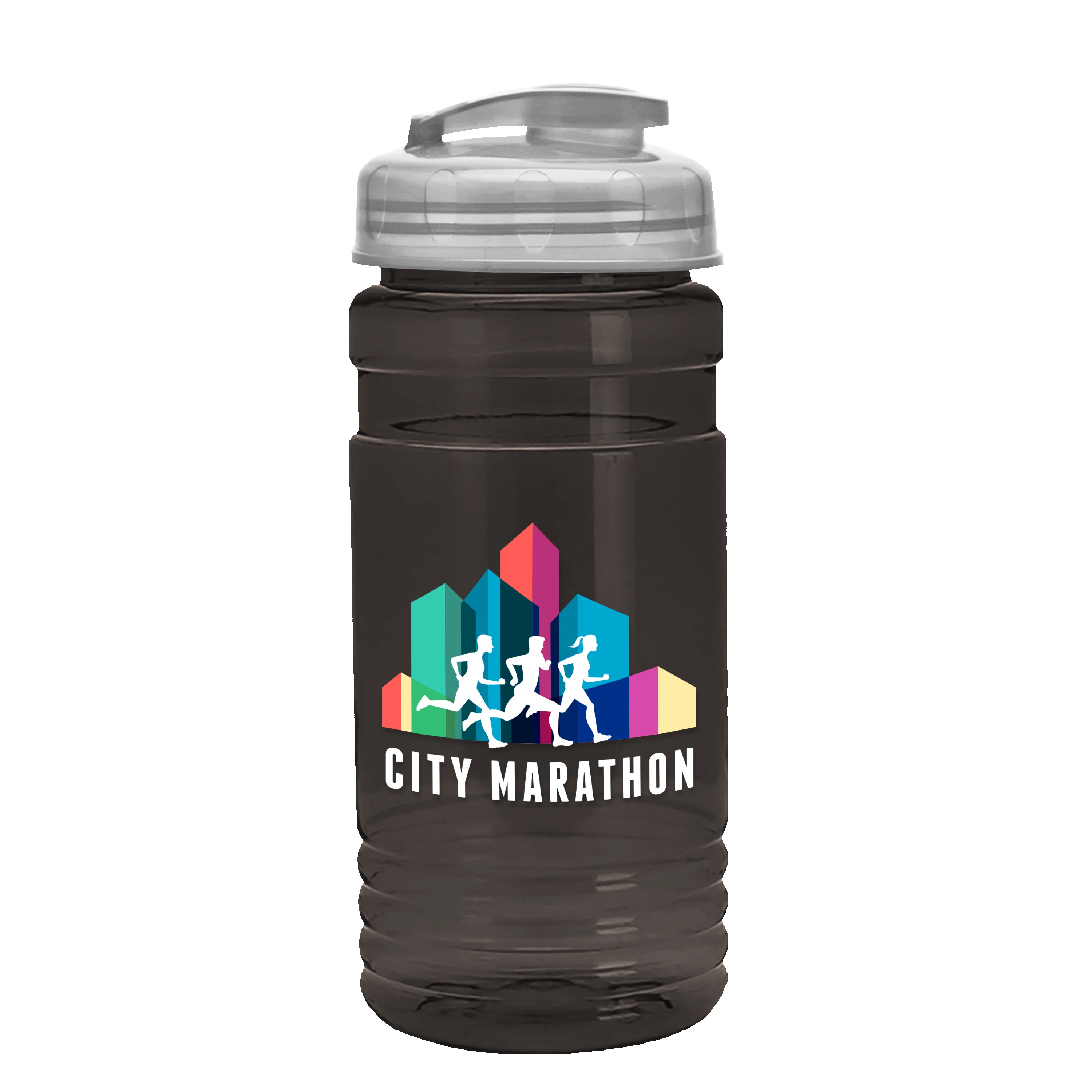 Picture of Garyline® Groove Tritan® Bottle with Flip-Top Lid - 20 oz.