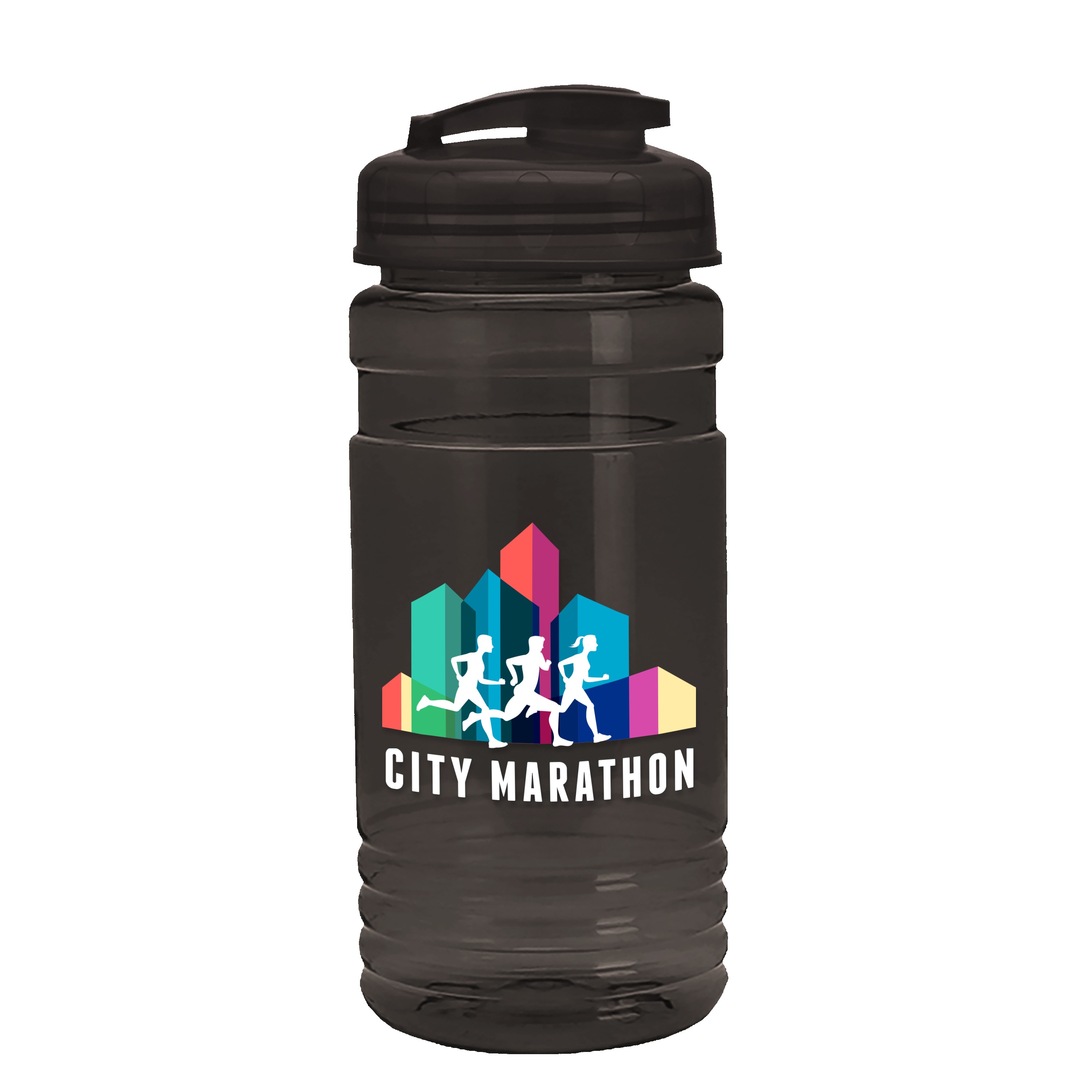 Picture of Garyline® Groove Tritan® Bottle with Flip-Top Lid - 20 oz.