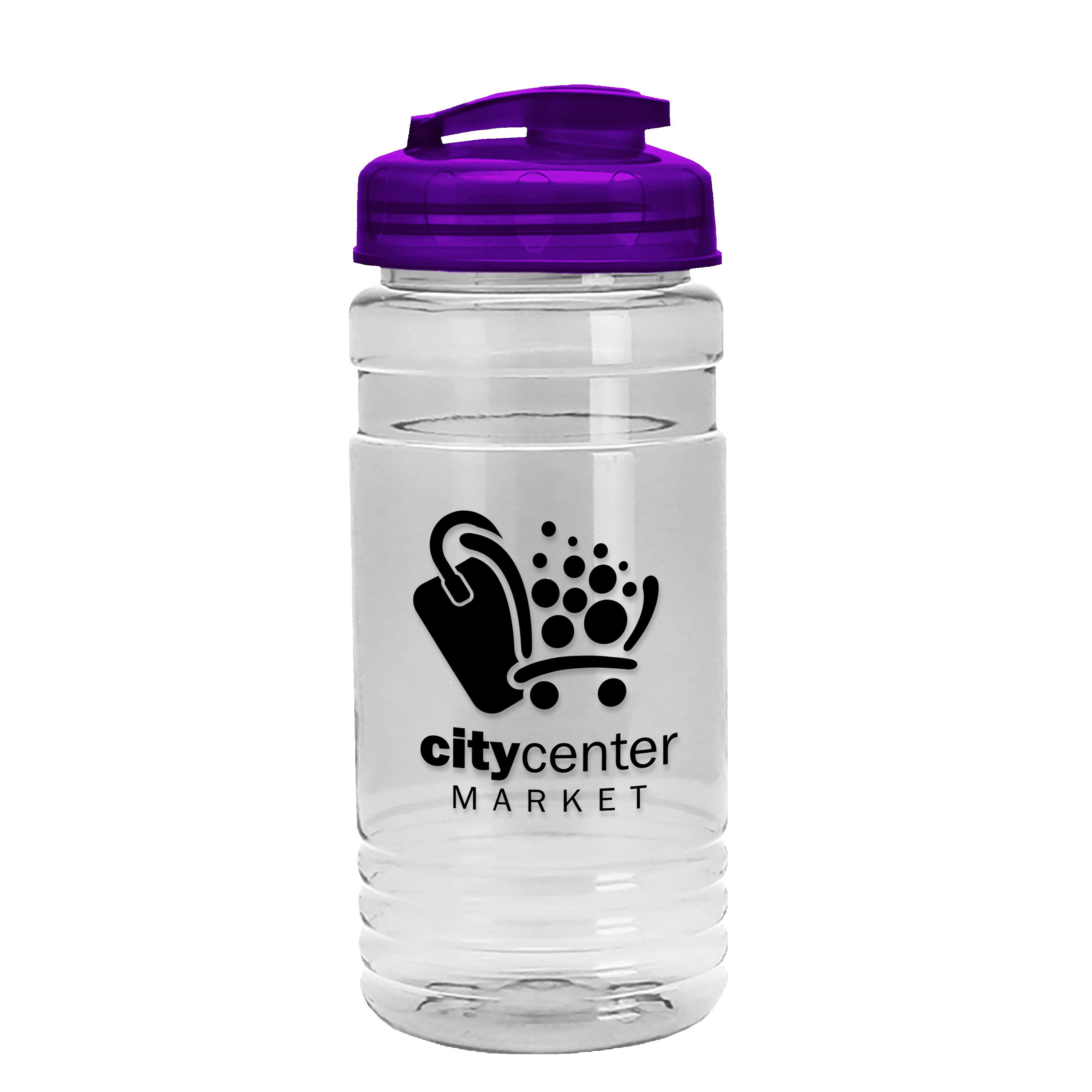 Picture of Garyline® Groove Tritan® Bottle with Flip-Top Lid - 20 oz.