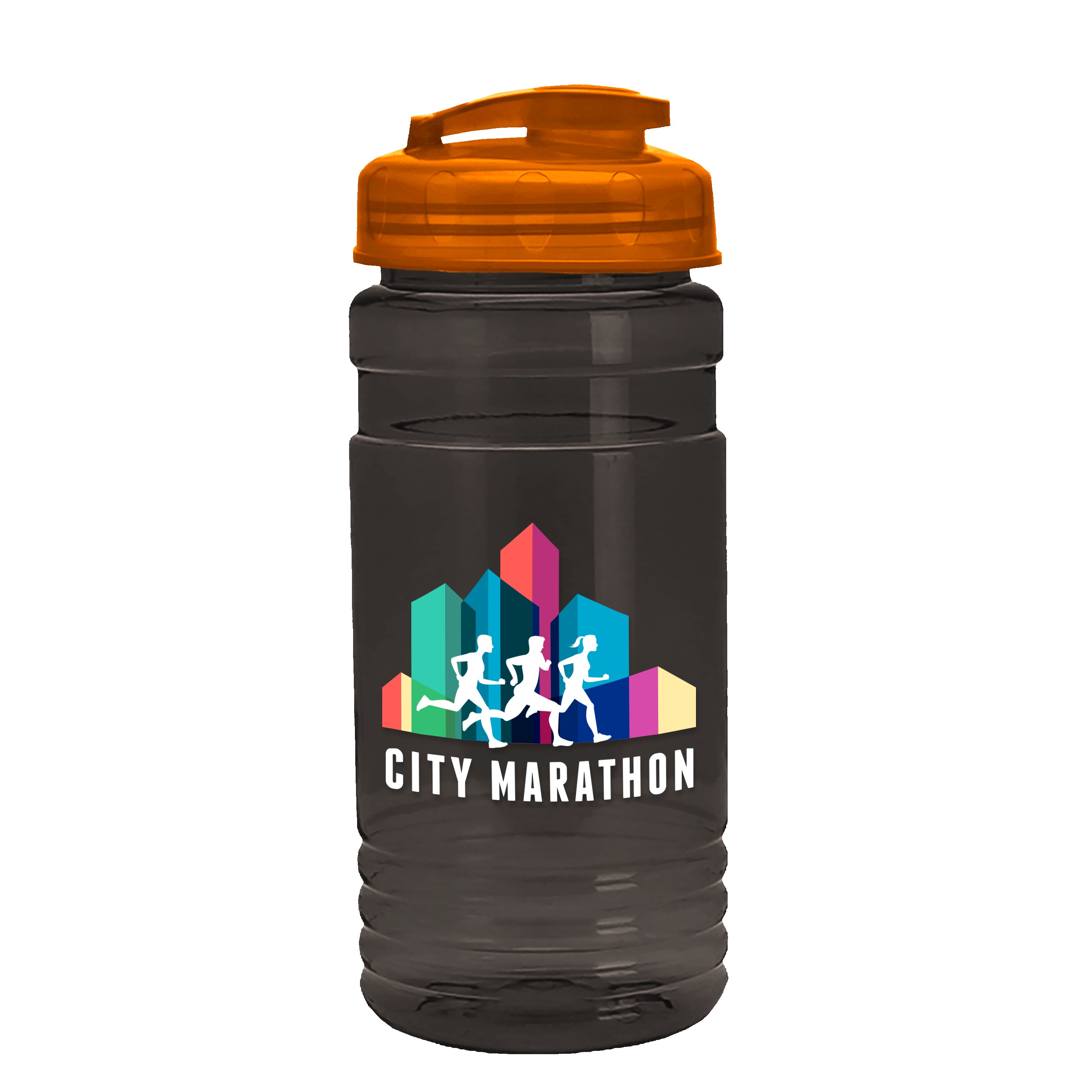 Picture of Garyline® Groove Tritan® Bottle with Flip-Top Lid - 20 oz.