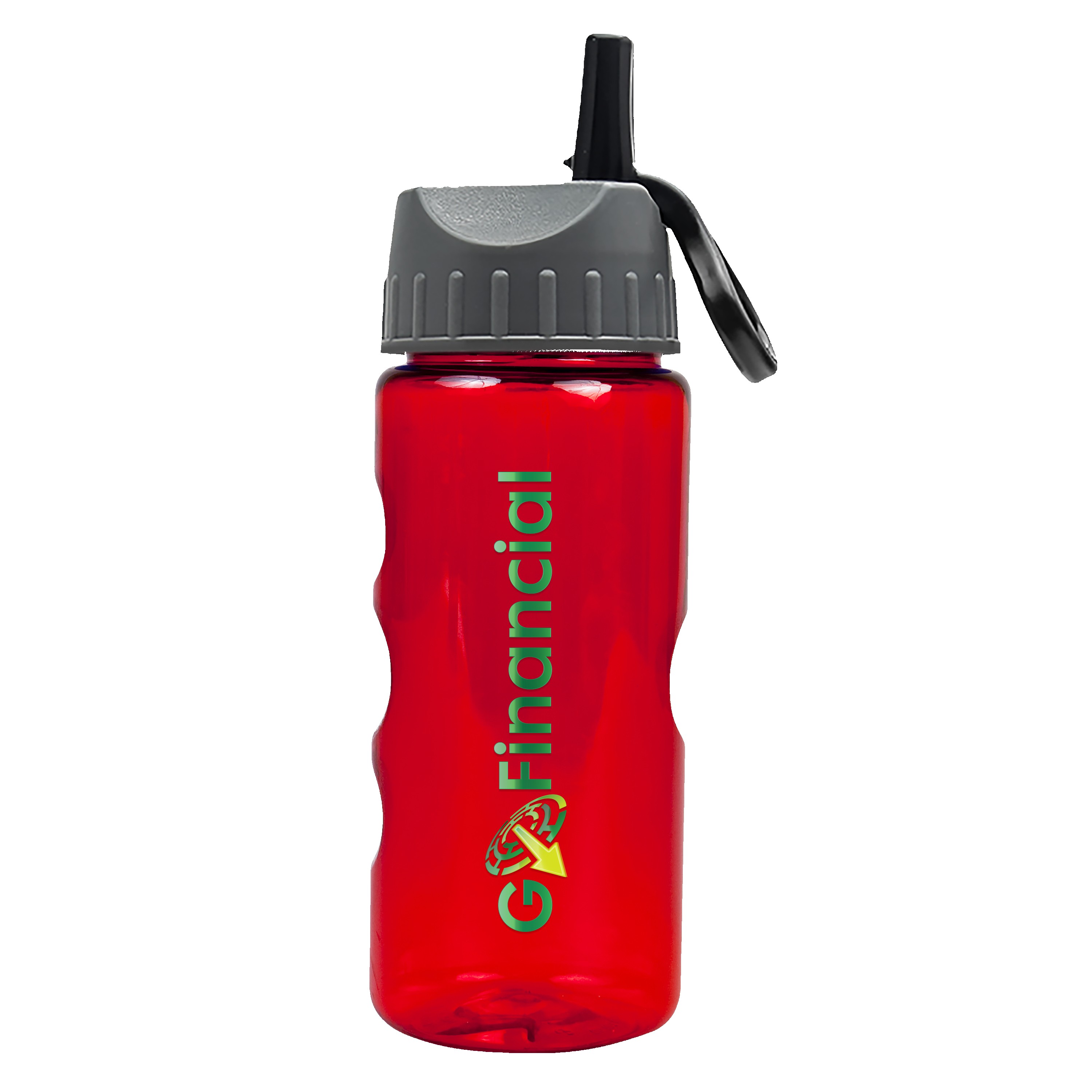 Picture of Garyline® Mini Mountain Tritan® Bottle with Ring-Straw Lid - 22 oz.
