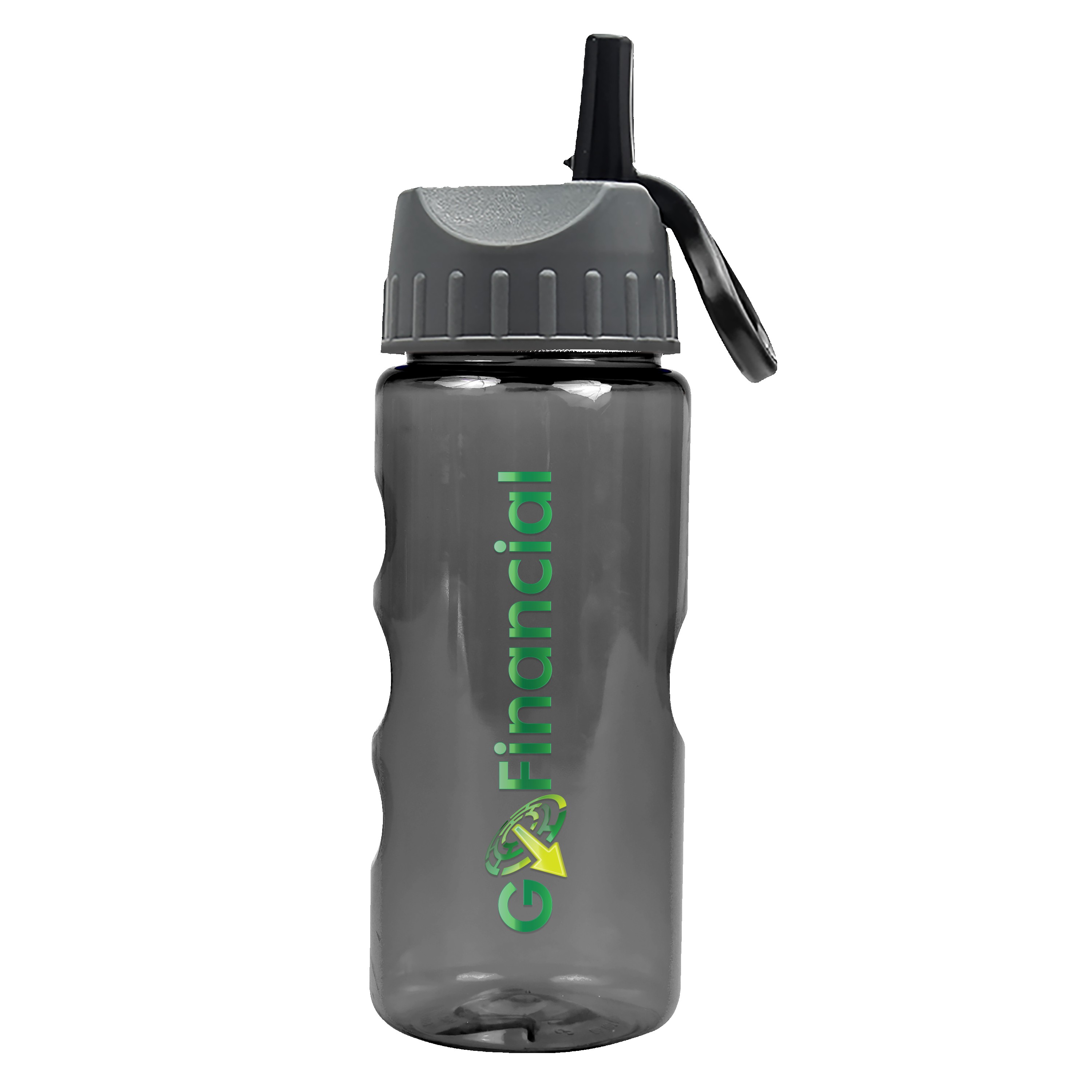 Picture of Garyline® Mini Mountain Tritan® Bottle with Ring-Straw Lid - 22 oz.