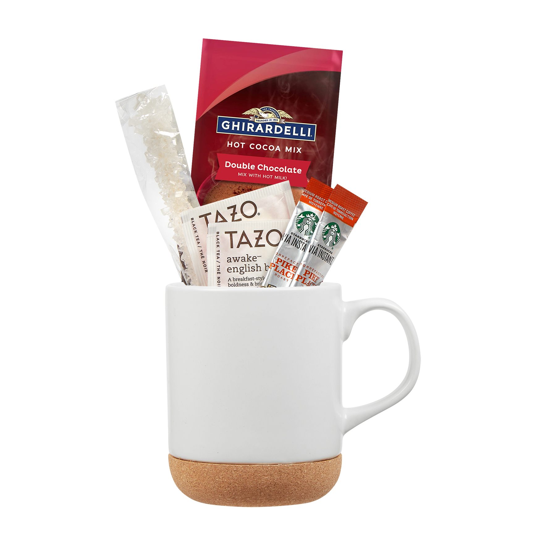Picture of 14 oz Corky Mug - Coffee Gift Set A