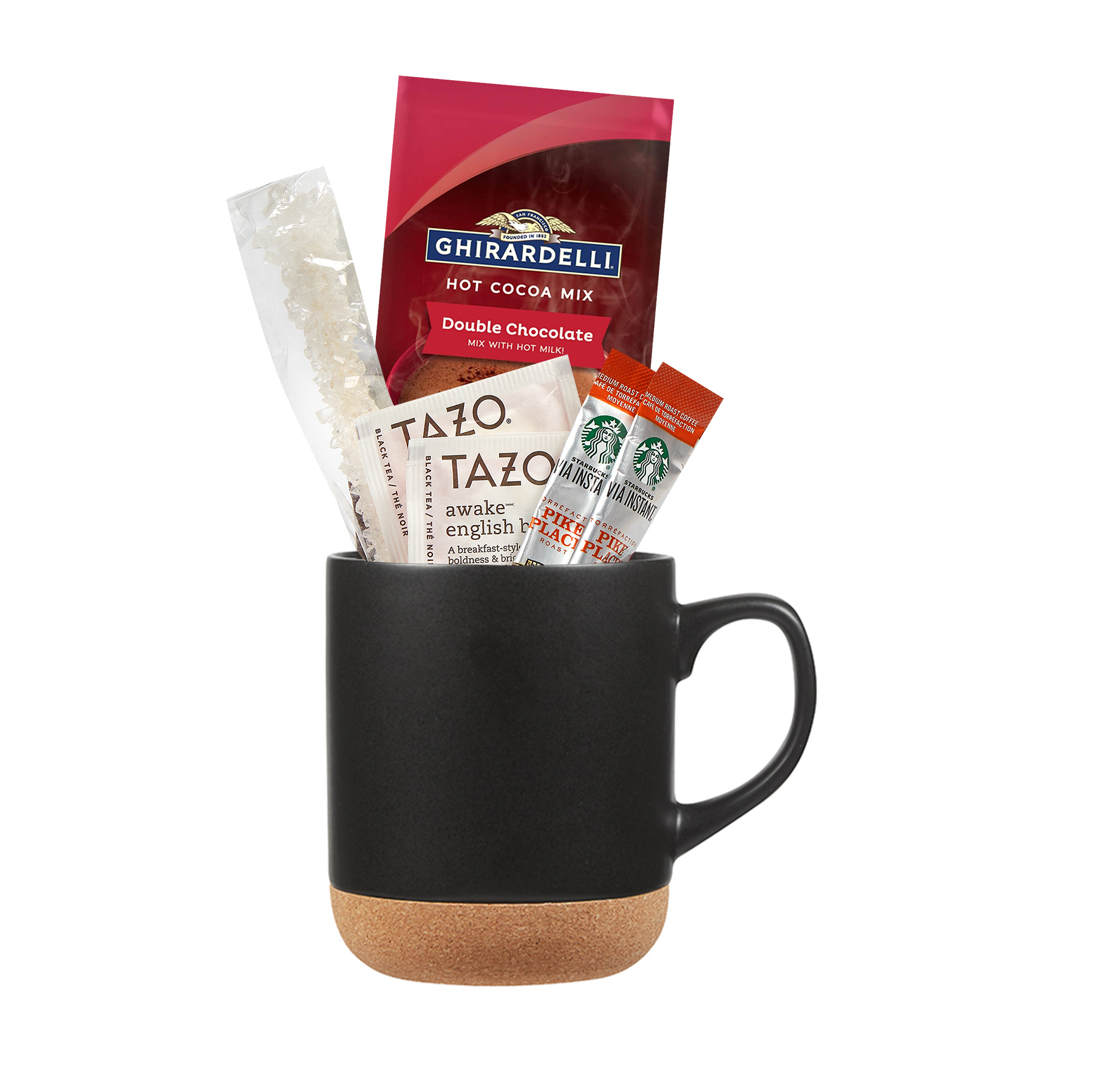 Picture of 14 oz Corky Mug - Coffee Gift Set A