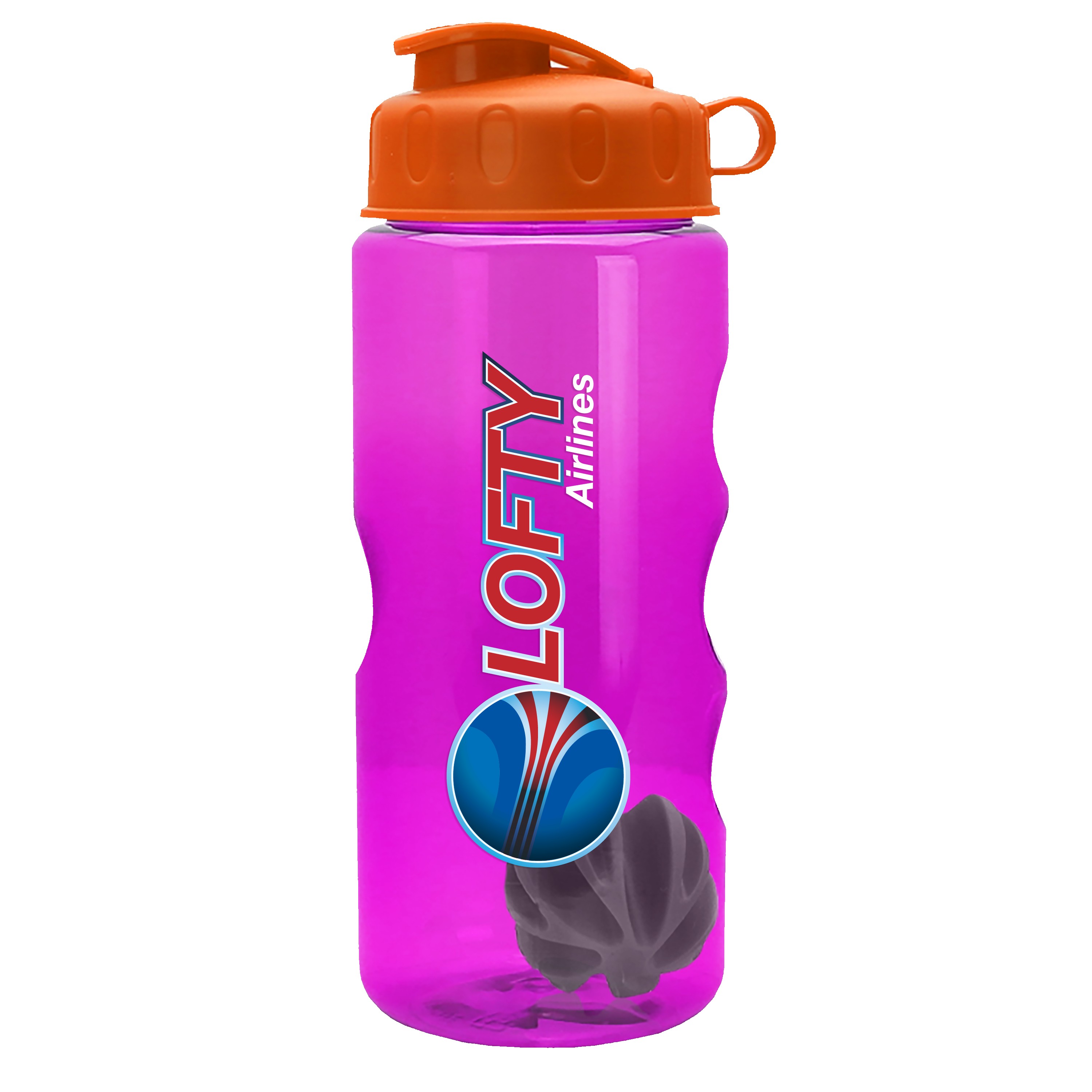 Picture of Garyline® Mini Mountain Tritan® Shaker Bottle with Flip Lid - 22 oz.