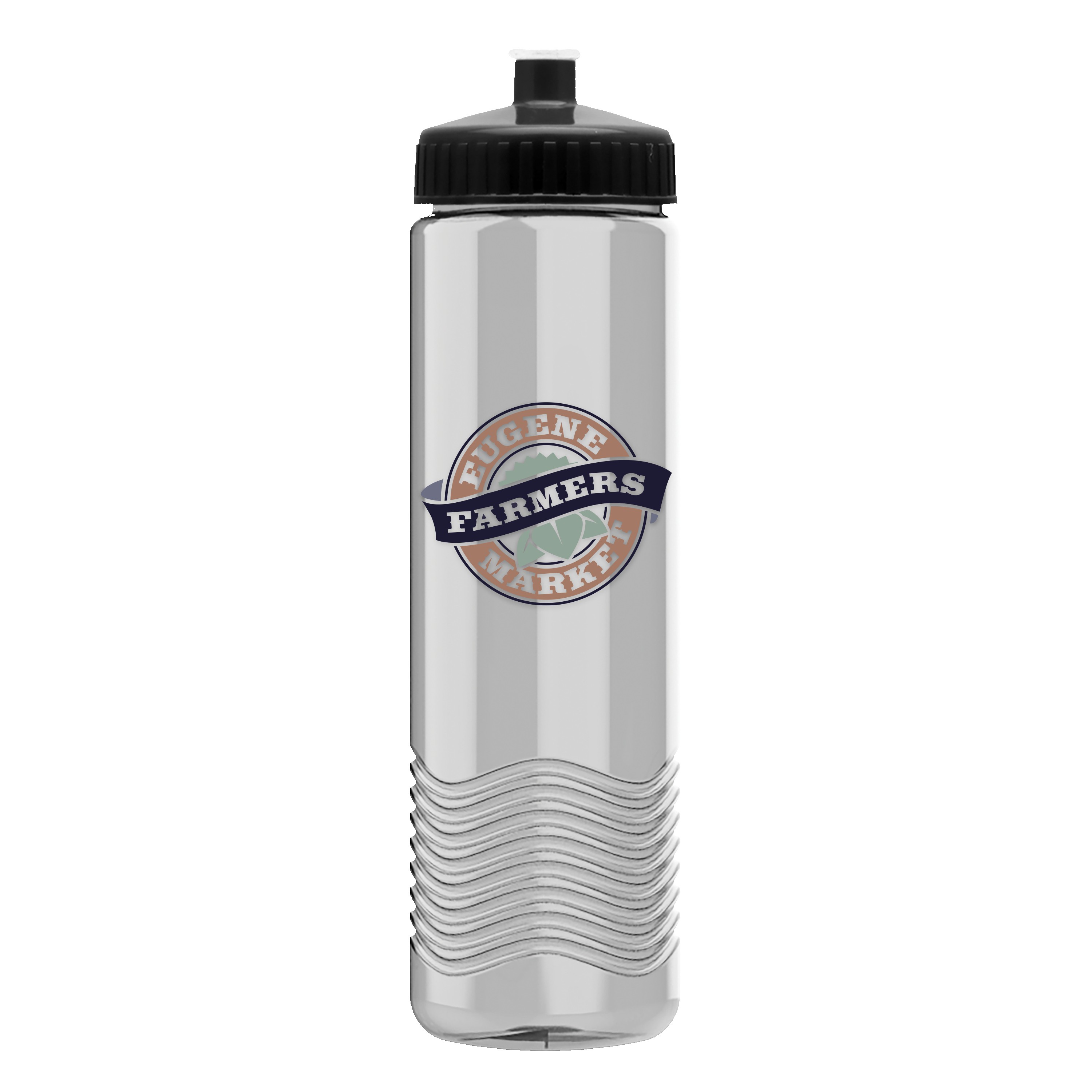Picture of Garyline® Wave Tritan® Bottle with Push-Pull Lid - 24 oz.