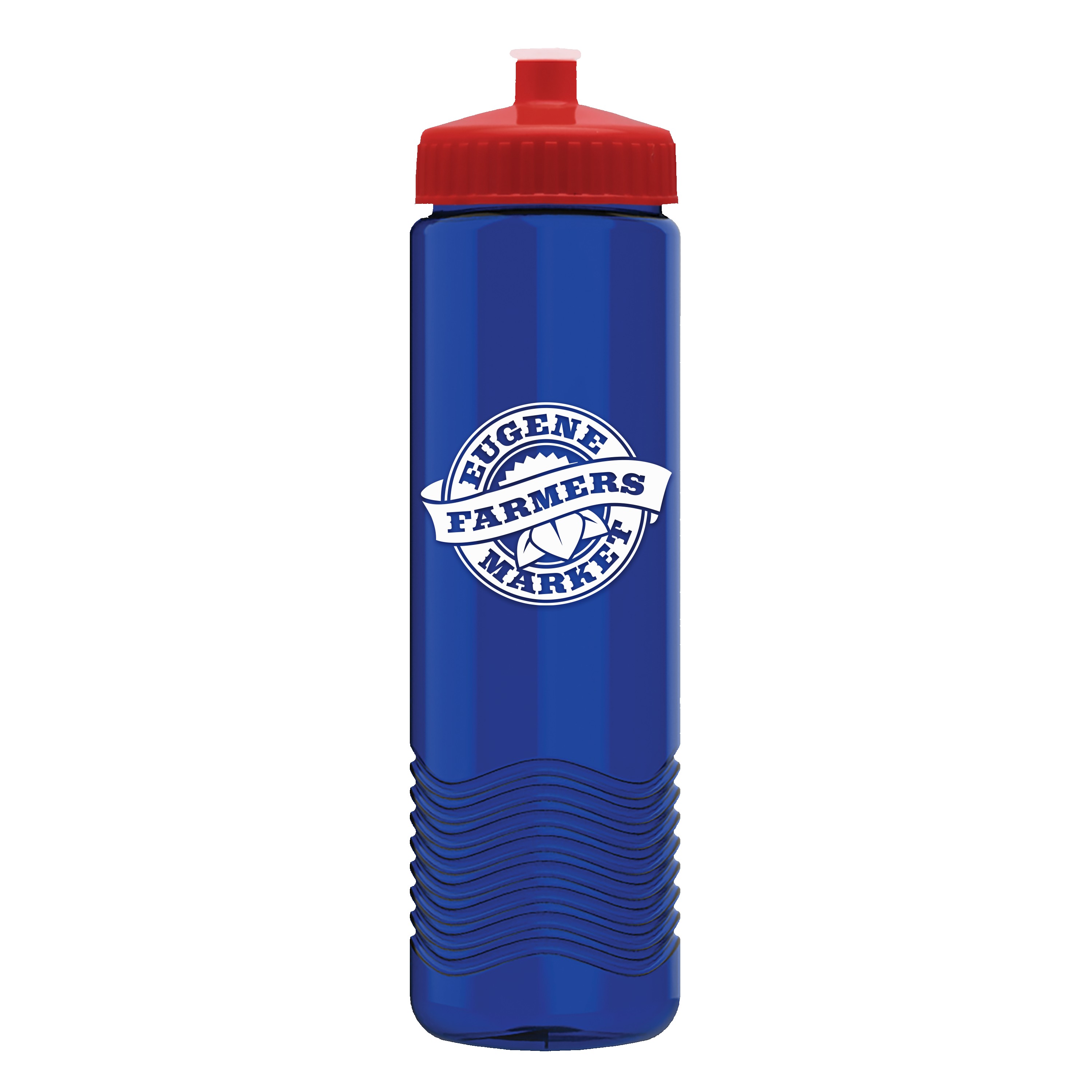 Picture of Garyline® Wave Tritan® Bottle with Push-Pull Lid - 24 oz.