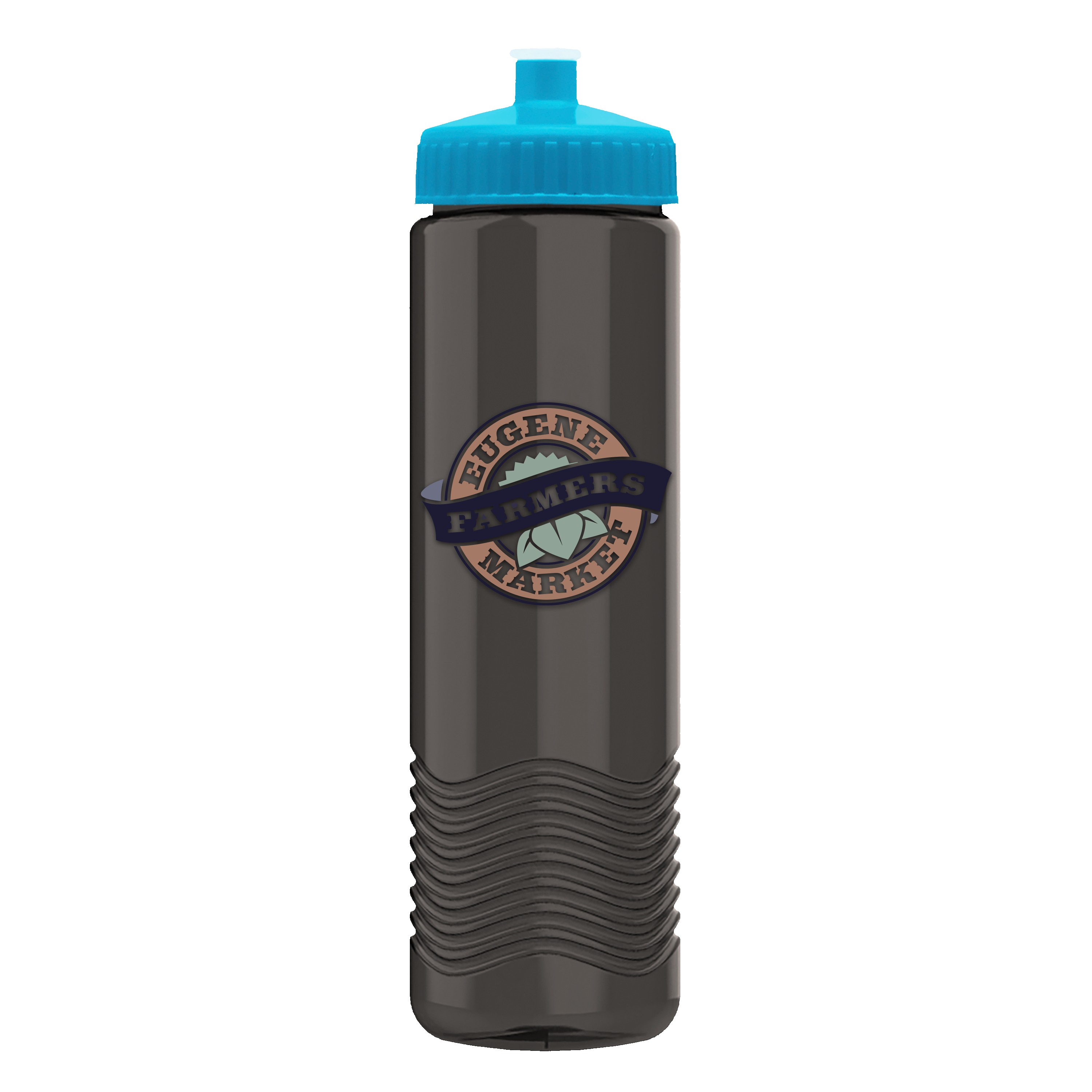 Picture of Garyline® Wave Tritan® Bottle with Push-Pull Lid - 24 oz.