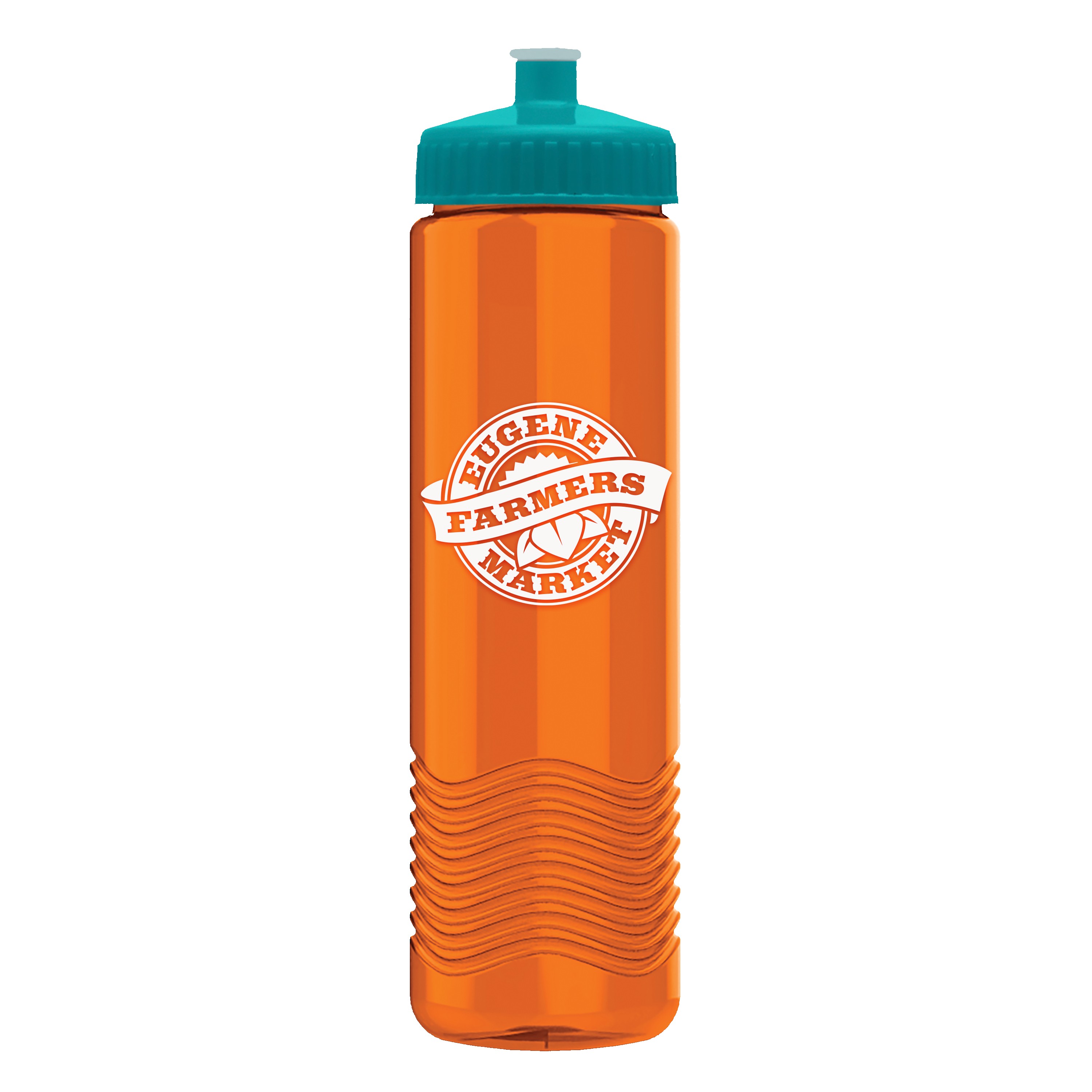 Picture of Garyline® Wave Tritan® Bottle with Push-Pull Lid - 24 oz.