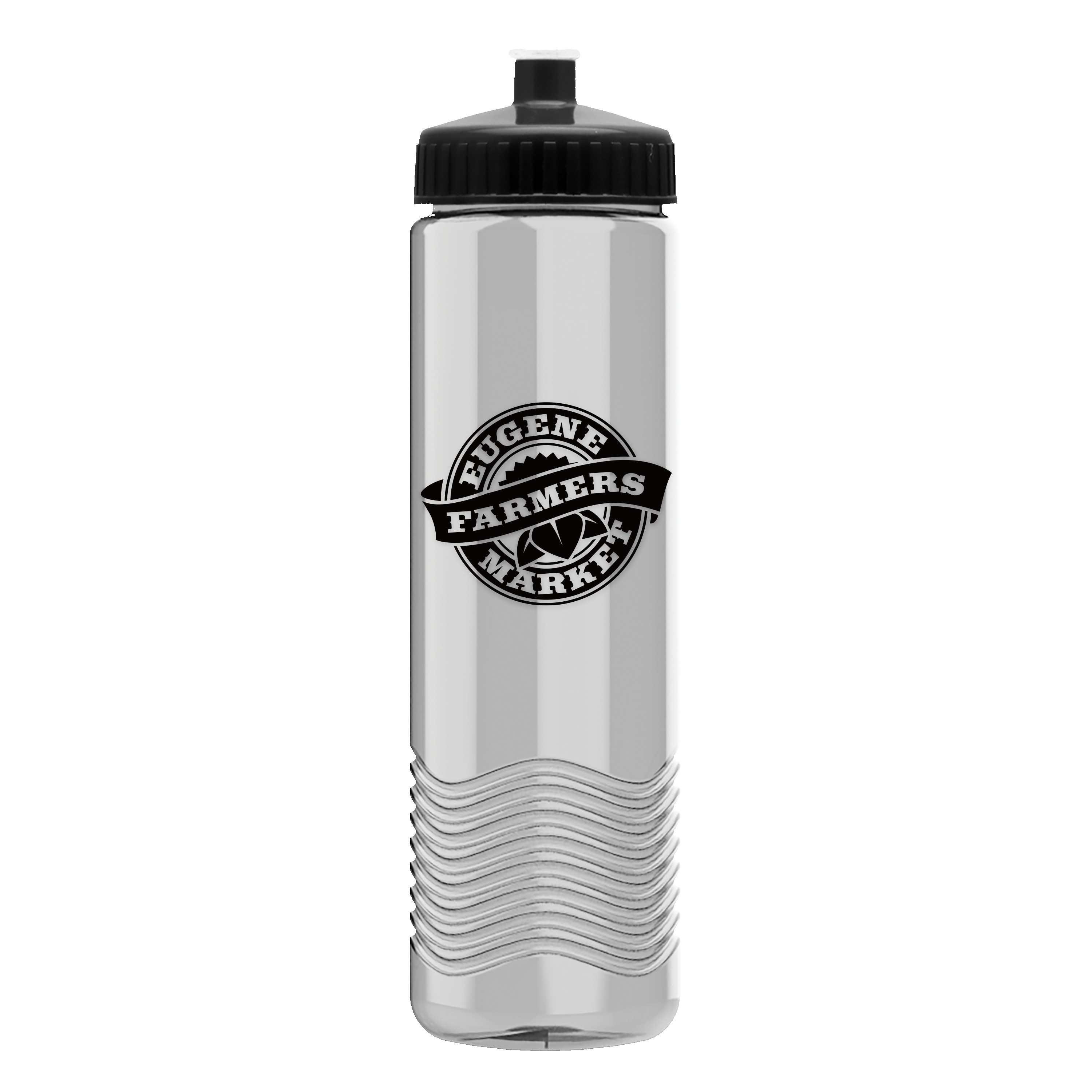 Picture of Garyline® Wave Tritan® Bottle with Push-Pull Lid - 24 oz.