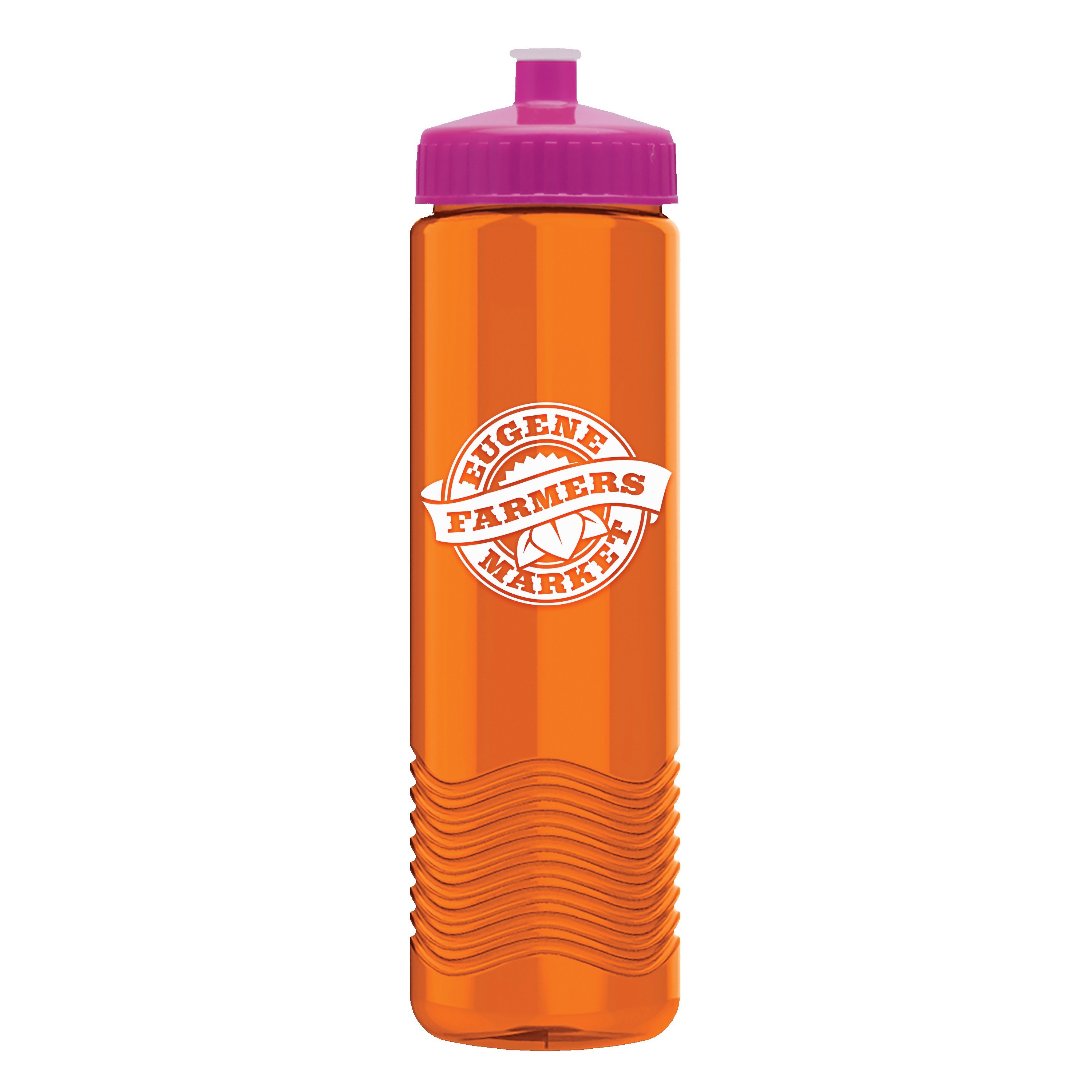 Picture of Garyline® Wave Tritan® Bottle with Push-Pull Lid - 24 oz.