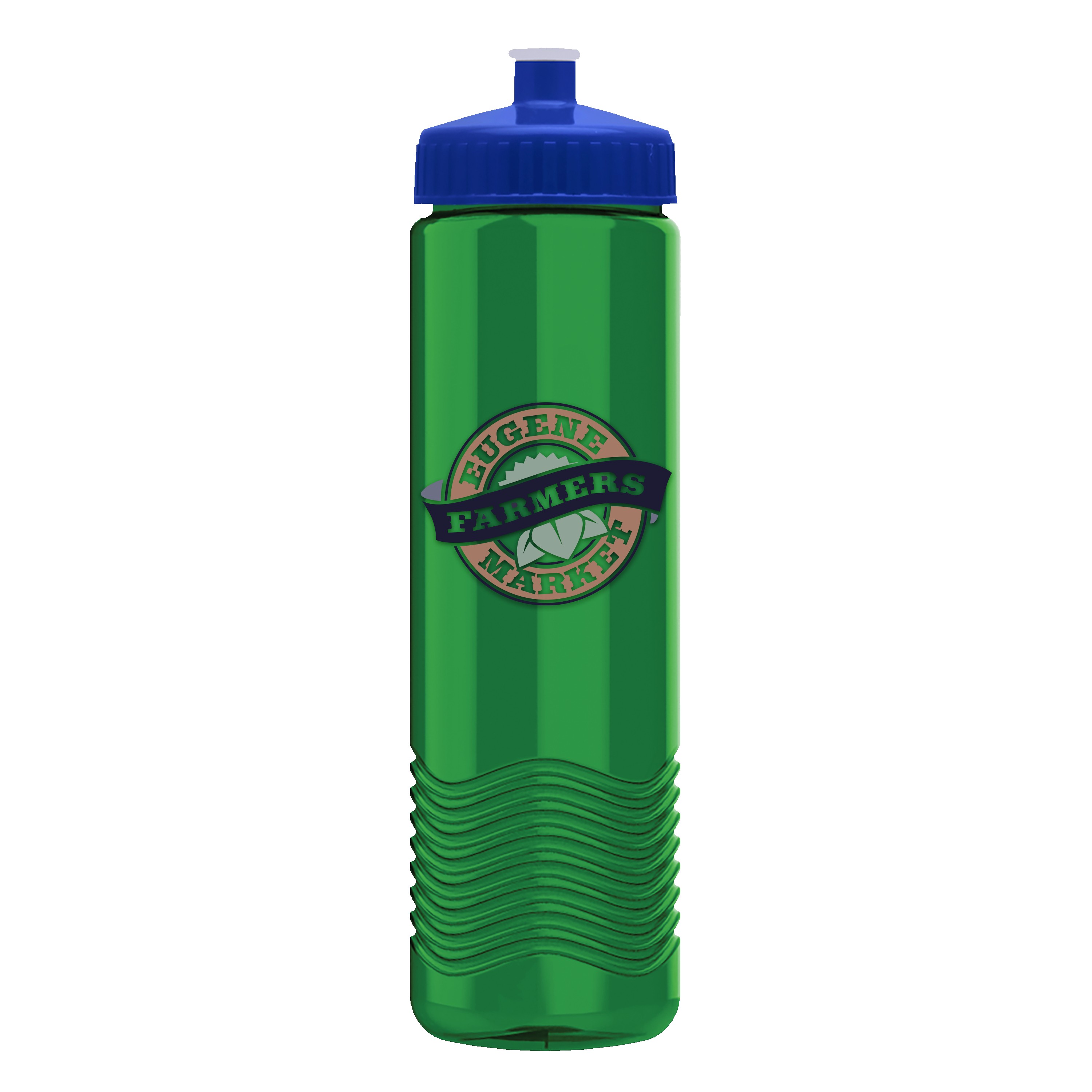 Picture of Garyline® Wave Tritan® Bottle with Push-Pull Lid - 24 oz.