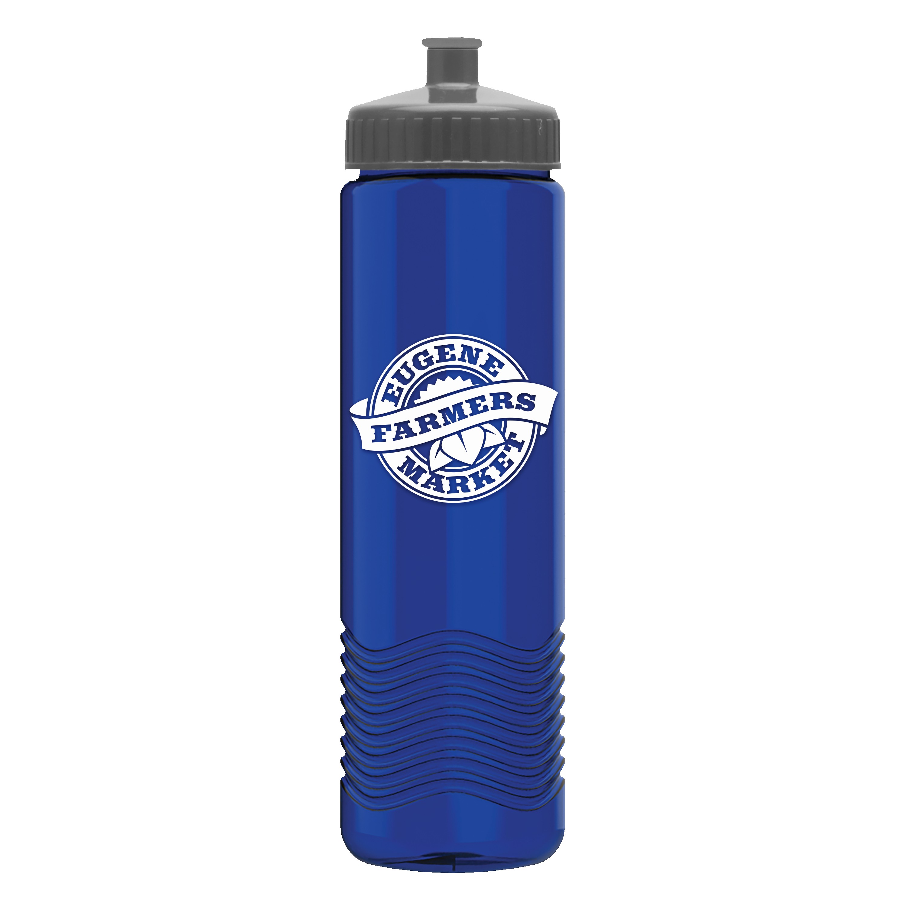 Picture of Garyline® Wave Tritan® Bottle with Push-Pull Lid - 24 oz.