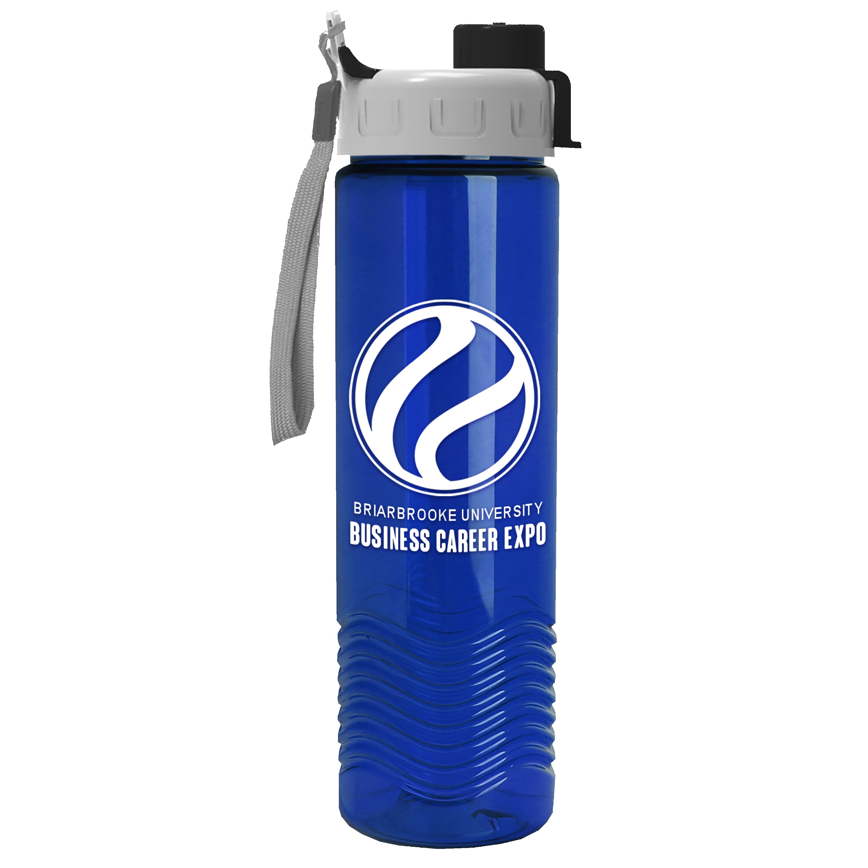 Picture of Garyline® Wave Tritan® Bottle with Quick-Snap Lid - 24 oz.