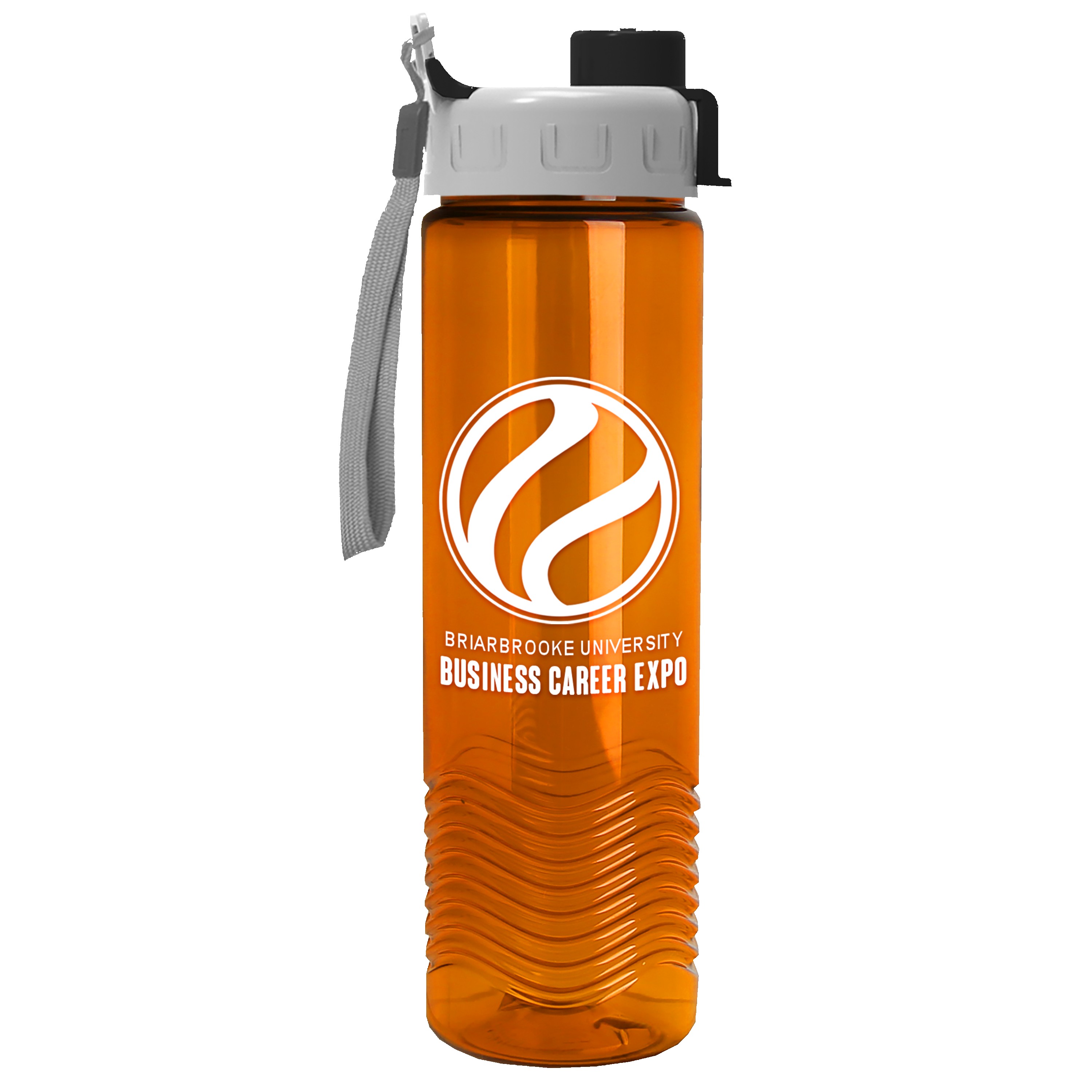 Picture of Garyline® Wave Tritan® Bottle with Quick-Snap Lid - 24 oz.