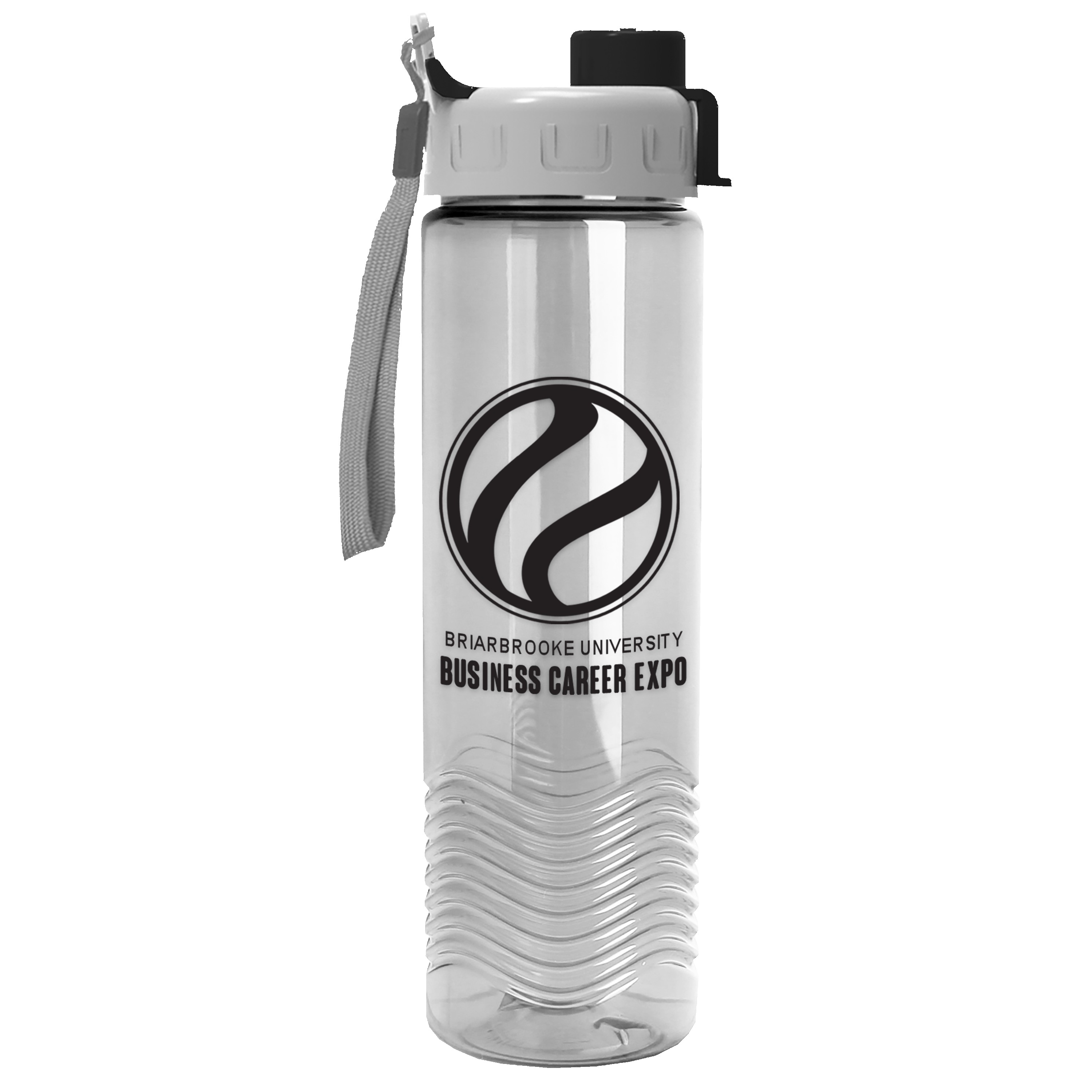 Picture of Garyline® Wave Tritan® Bottle with Quick-Snap Lid - 24 oz.