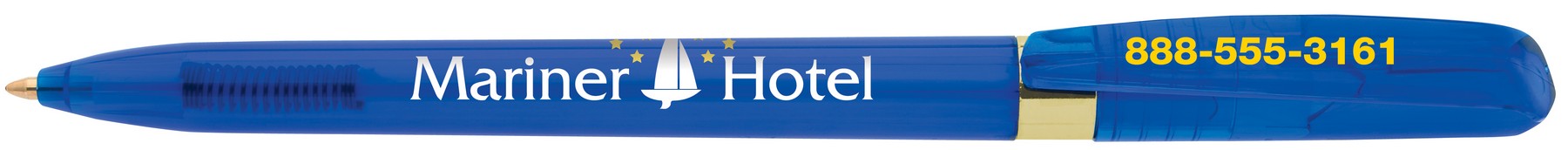 Picture of Classic Collection Pivo® Clear Gold RABS Pen