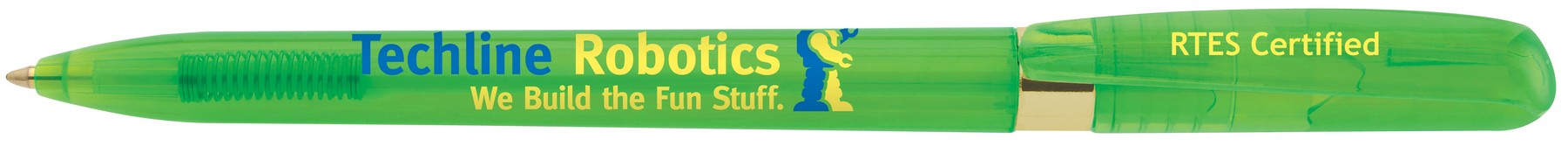 Picture of Classic Collection Pivo® Clear Gold RABS Pen