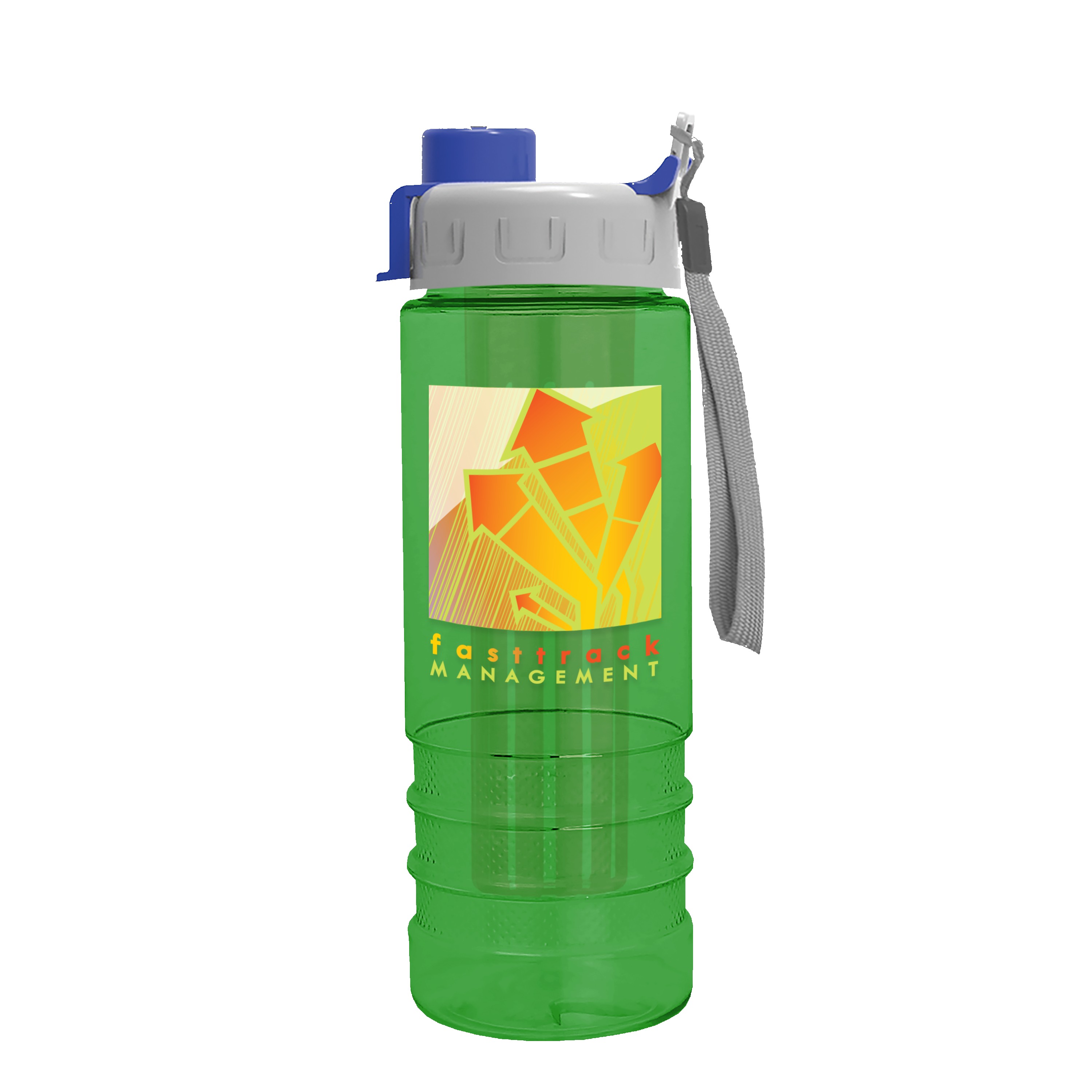 Picture of Garyline® Salute Bottle with Quick-Snap Lid and Infuser - 24 oz.