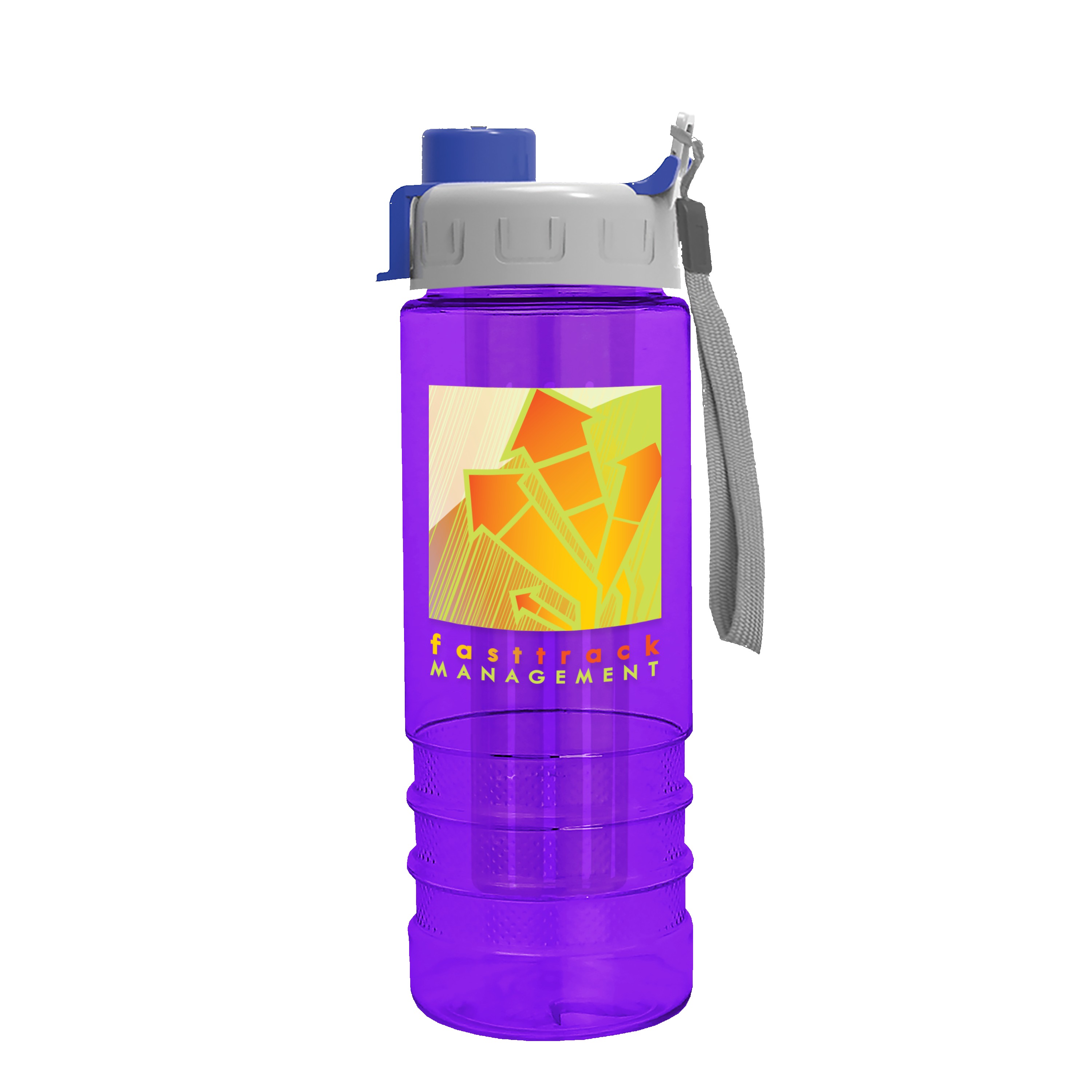 Picture of Garyline® Salute Bottle with Quick-Snap Lid and Infuser - 24 oz.