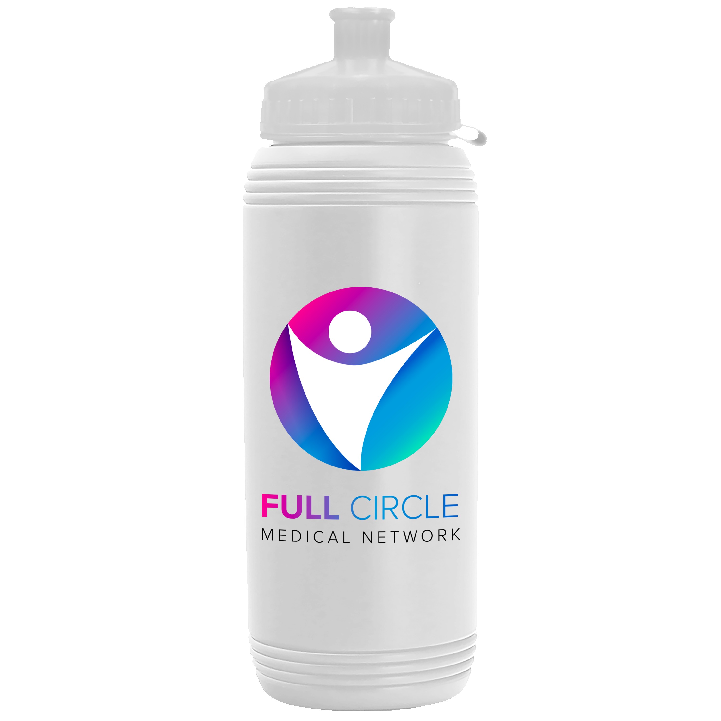 Picture of Garyline® Pint Sport Bottle with Tethered Push-Pull Lid - 16 oz.