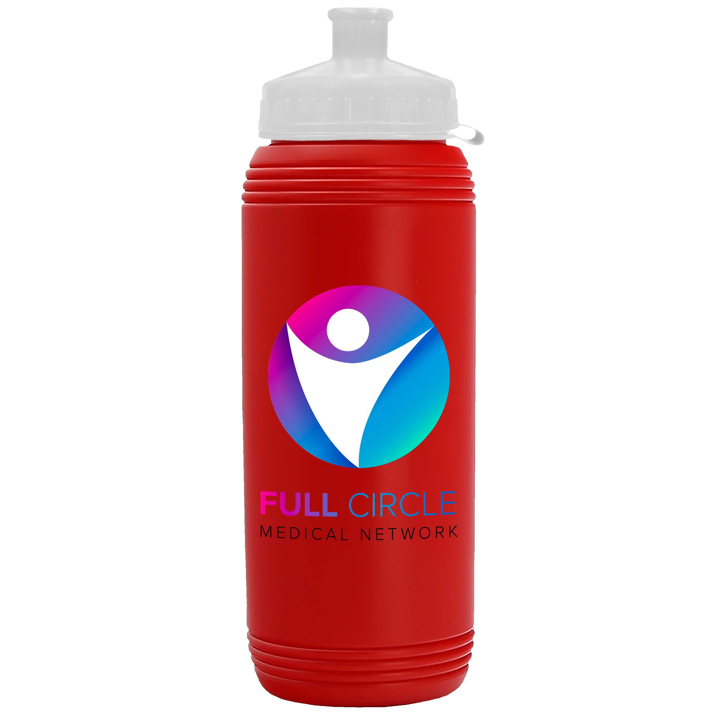 Picture of Garyline® Pint Sport Bottle with Tethered Push-Pull Lid - 16 oz.