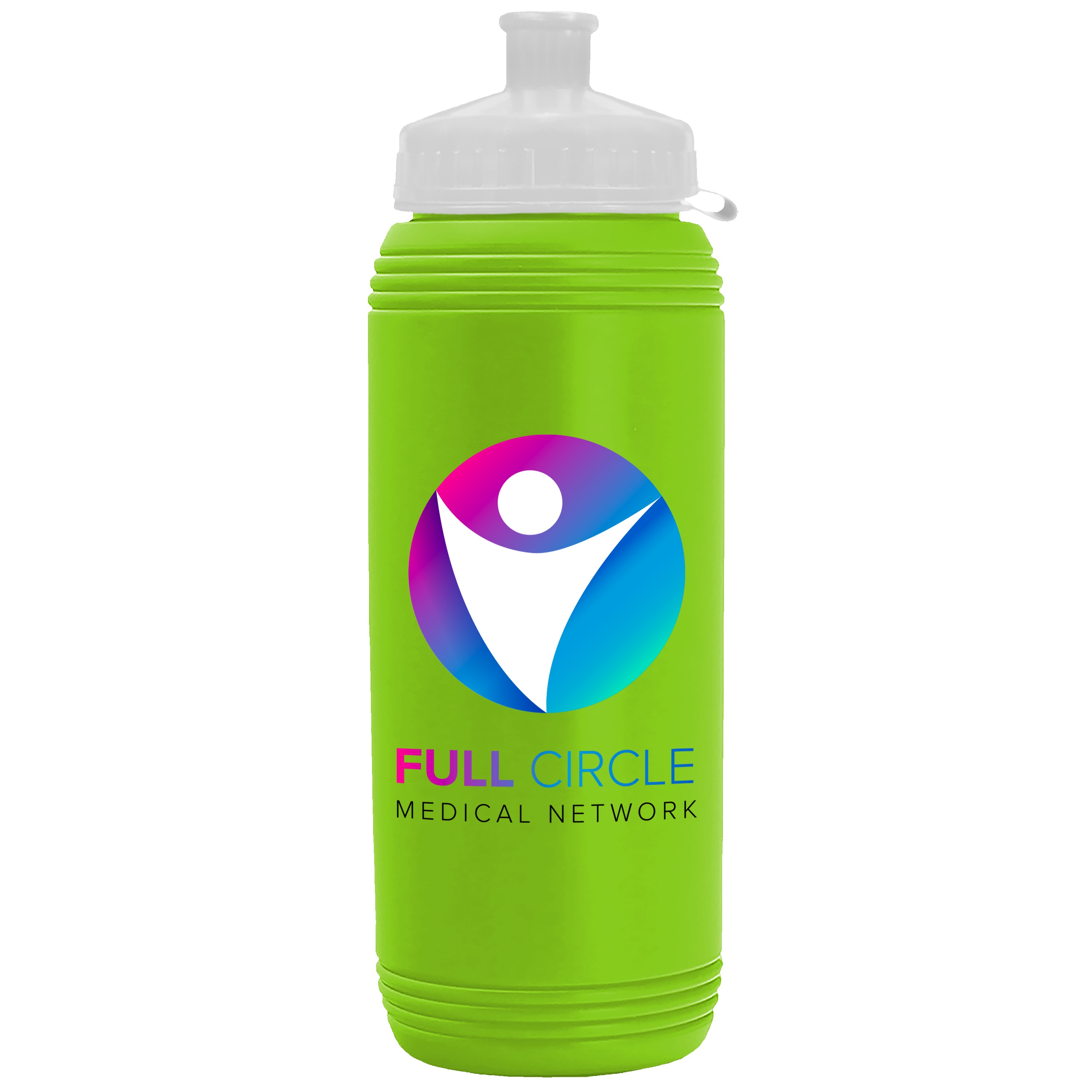 Picture of Garyline® Pint Sport Bottle with Tethered Push-Pull Lid - 16 oz.