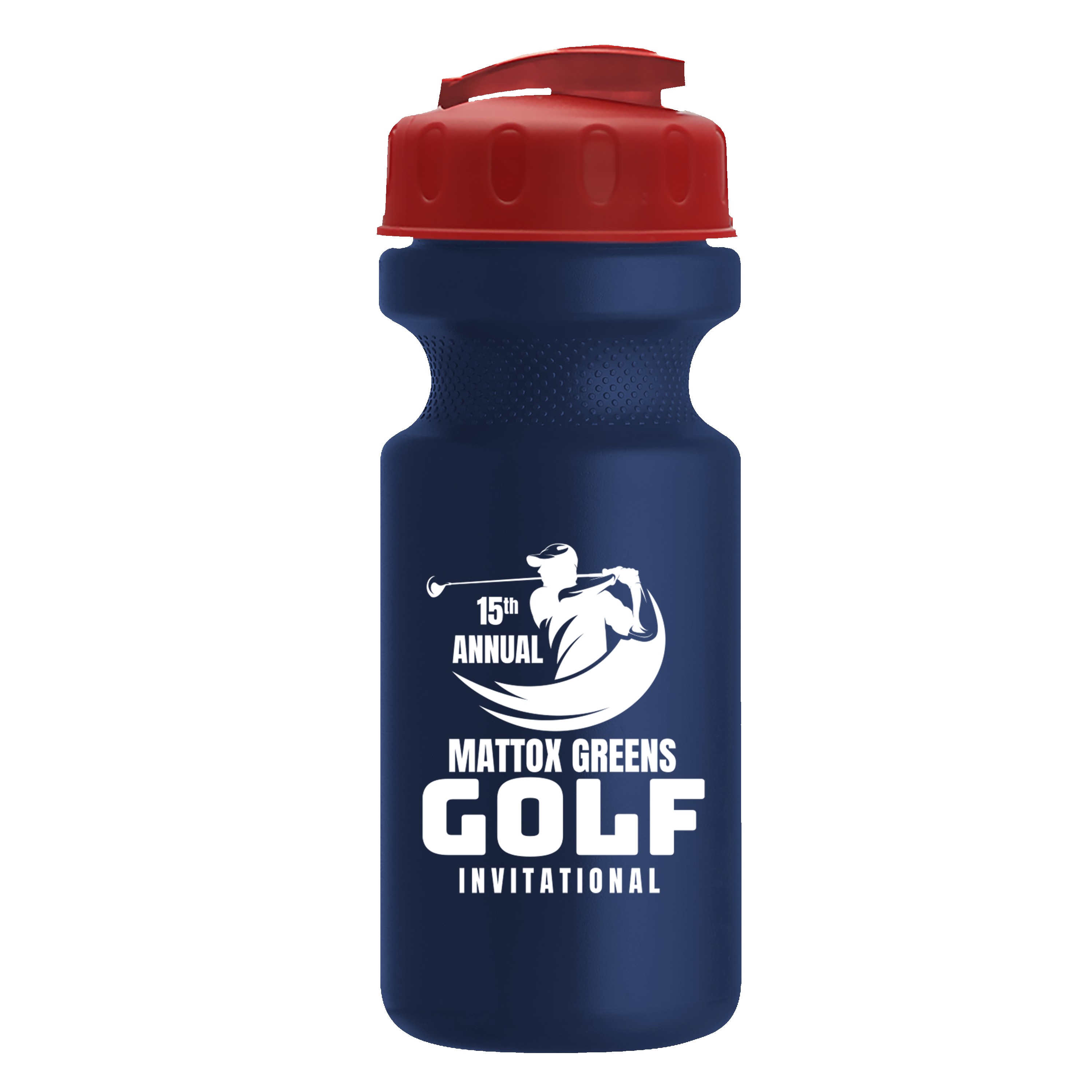Picture of Garyline® Recycled Bike Bottle with Flip-Top Lid - 22 oz.