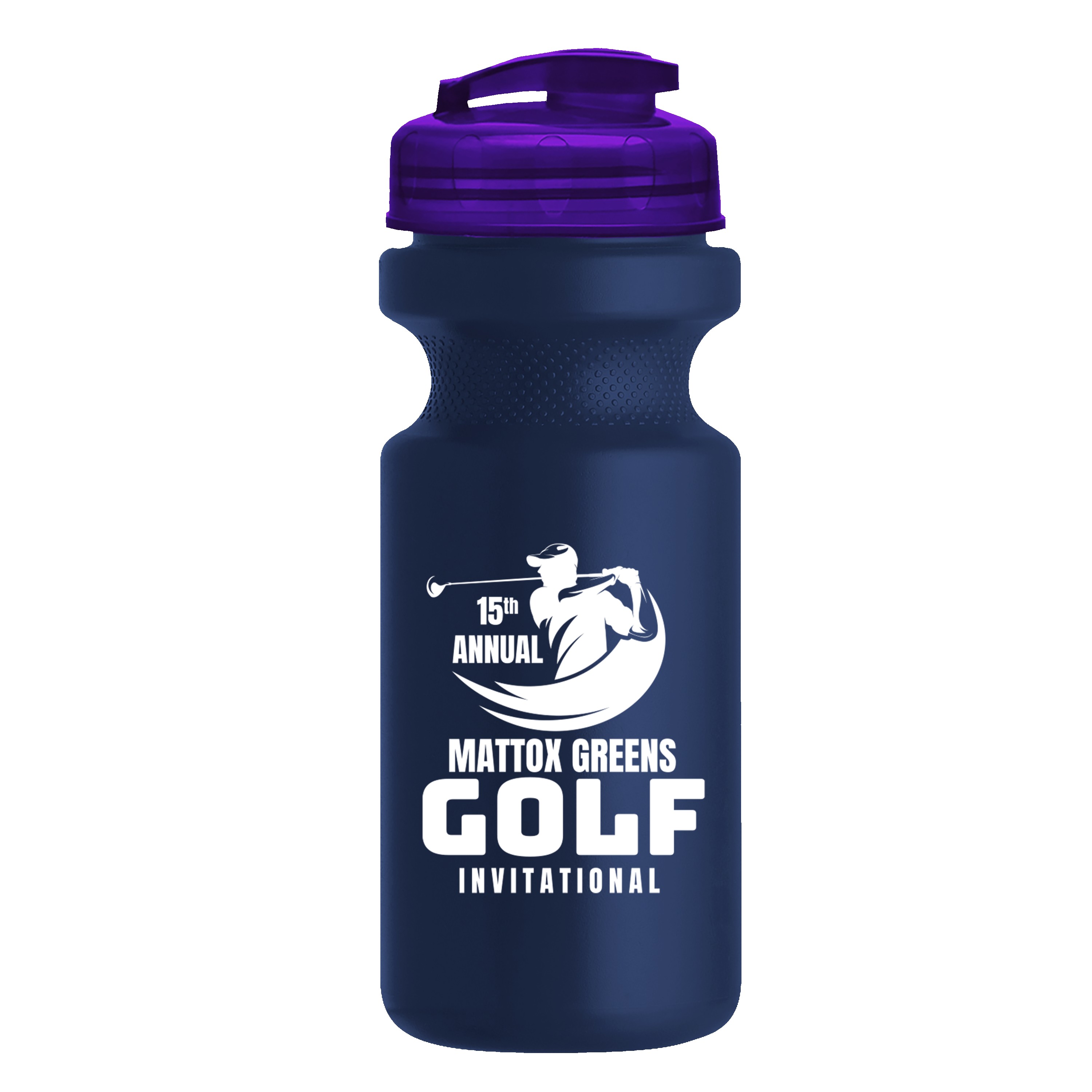 Picture of Garyline® Recycled Bike Bottle with Flip-Top Lid - 22 oz.