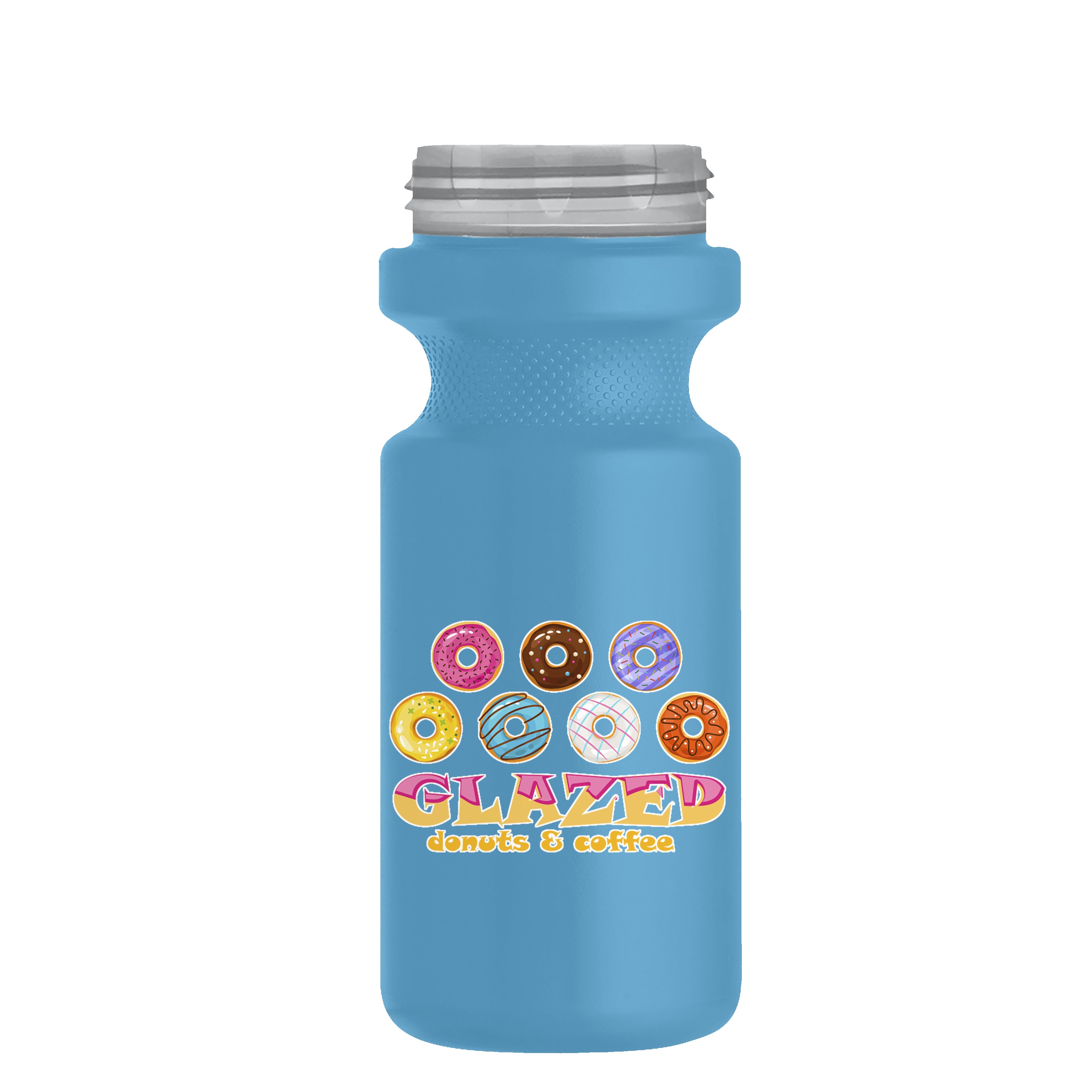 Picture of Garyline® Recycled Bike Bottle with Flip-Top Lid - 22 oz.