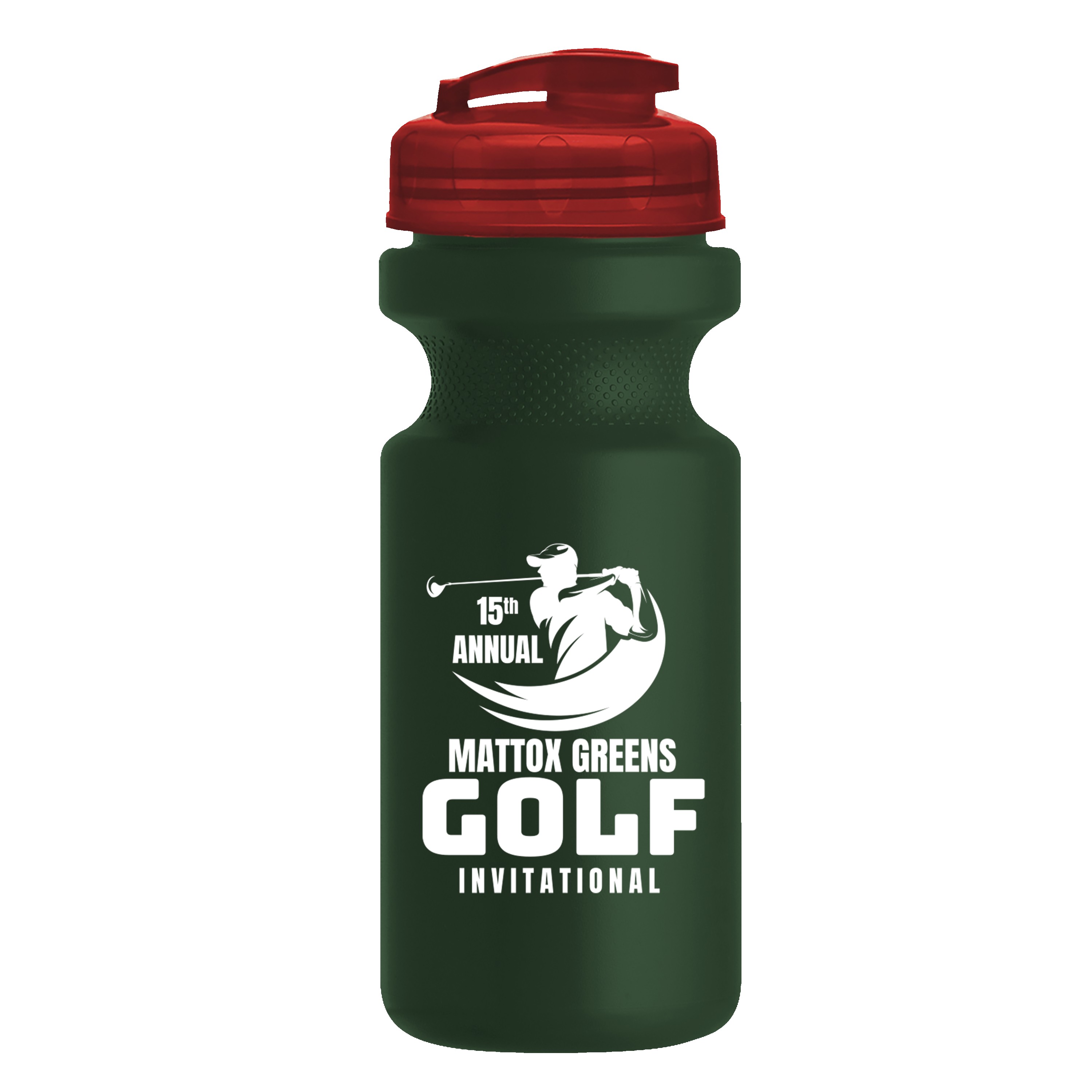 Picture of Garyline® Recycled Bike Bottle with Flip-Top Lid - 22 oz.
