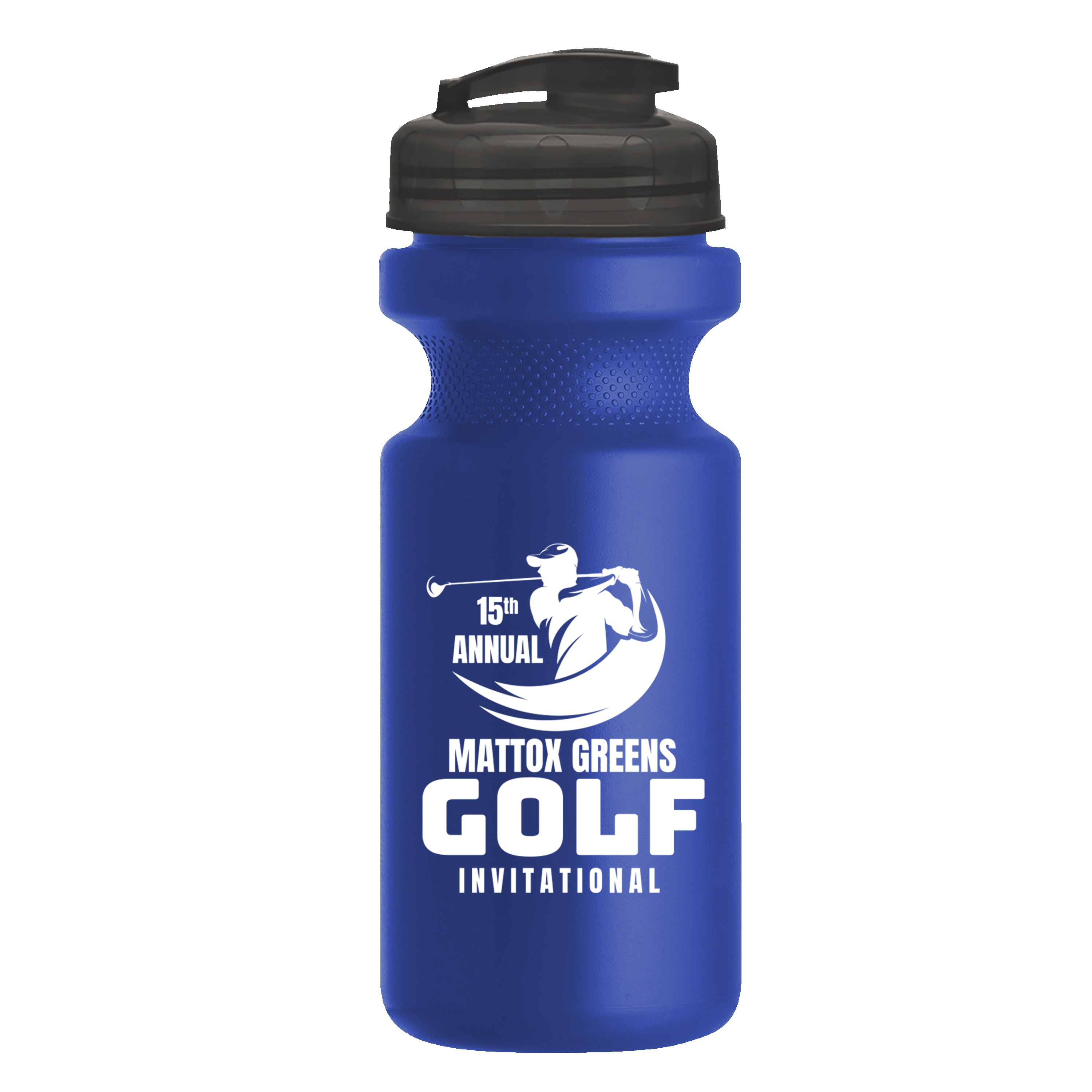 Picture of Garyline® Recycled Bike Bottle with Flip-Top Lid - 22 oz.