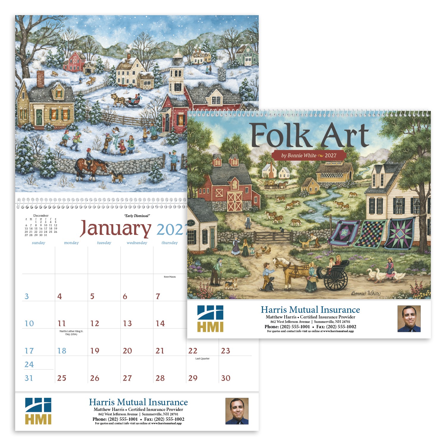 Picture of Triumph® Calendars Folk Art Calendar