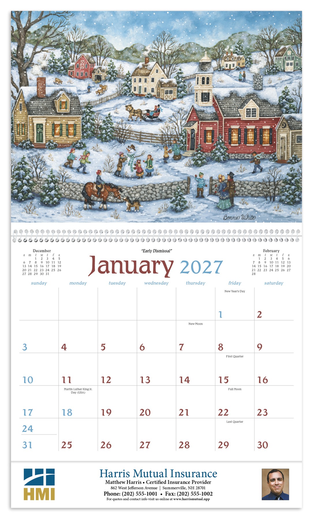 Picture of Triumph® Calendars Folk Art Calendar