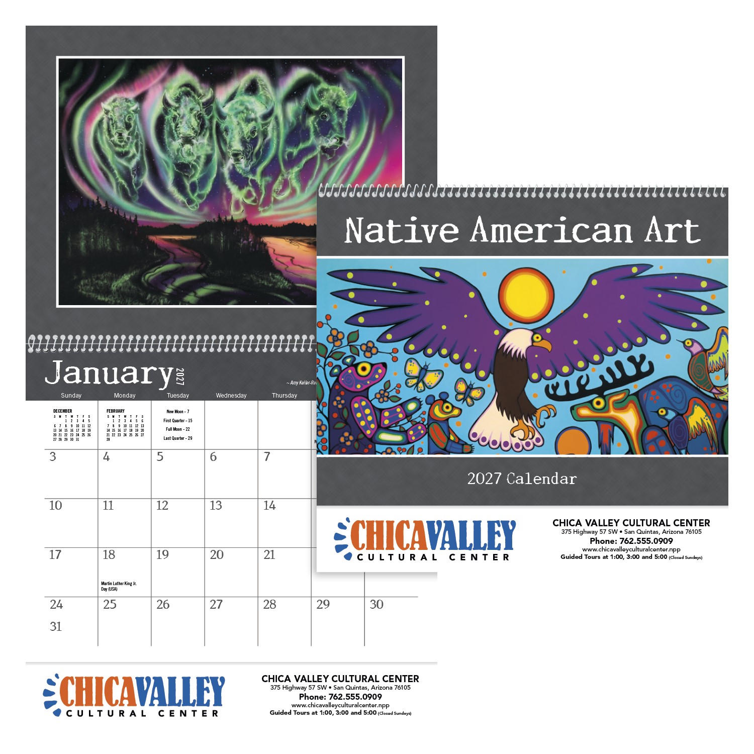 Picture of Triumph® Calendars Native American Art Calendar