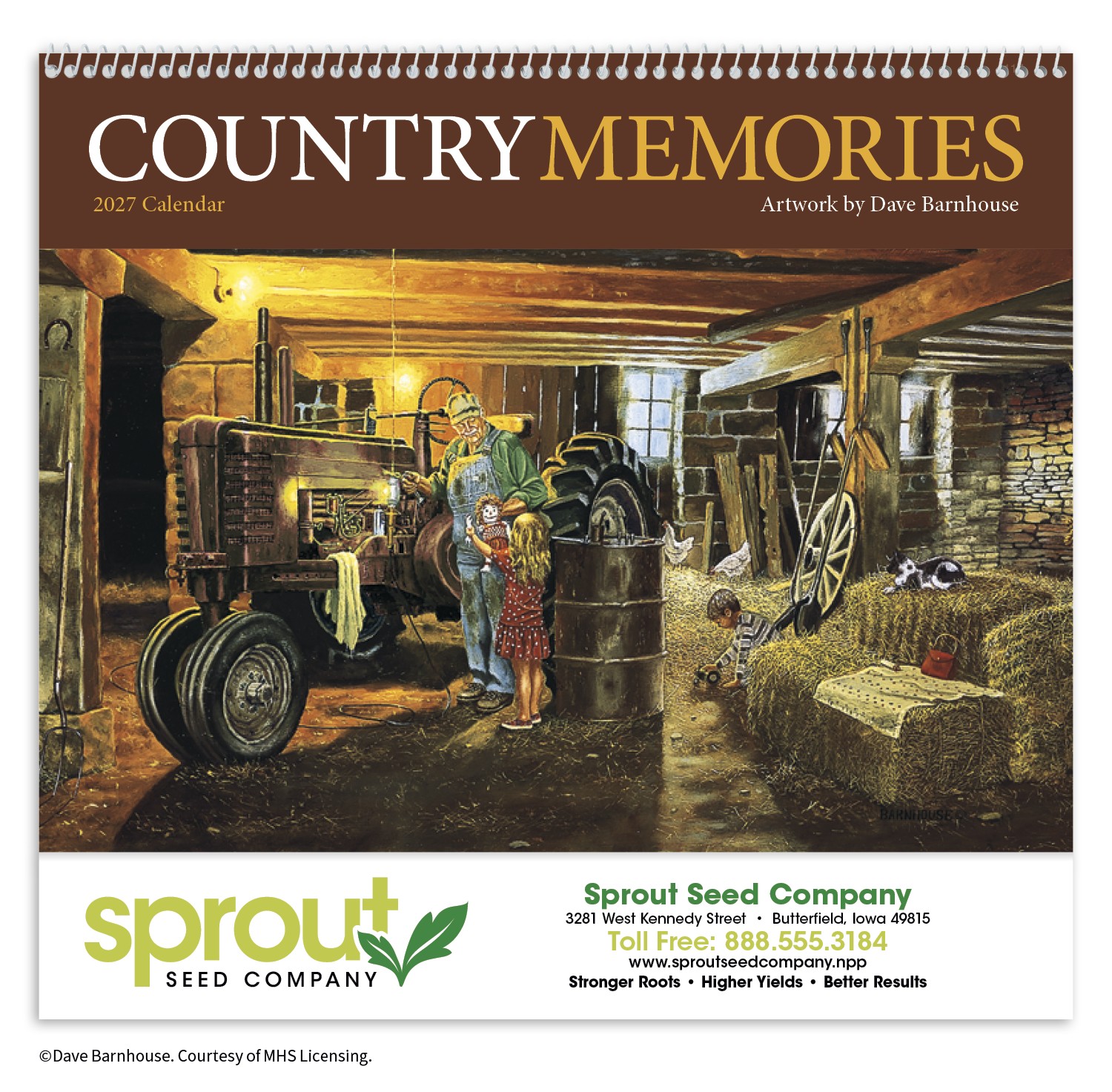 Picture of Triumph® Calendars Country Memories Calendar