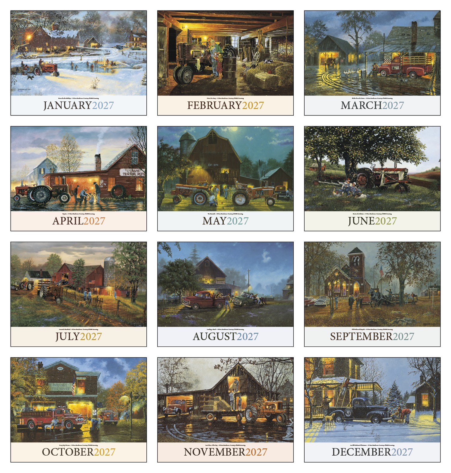 Picture of Triumph® Calendars Country Memories Calendar
