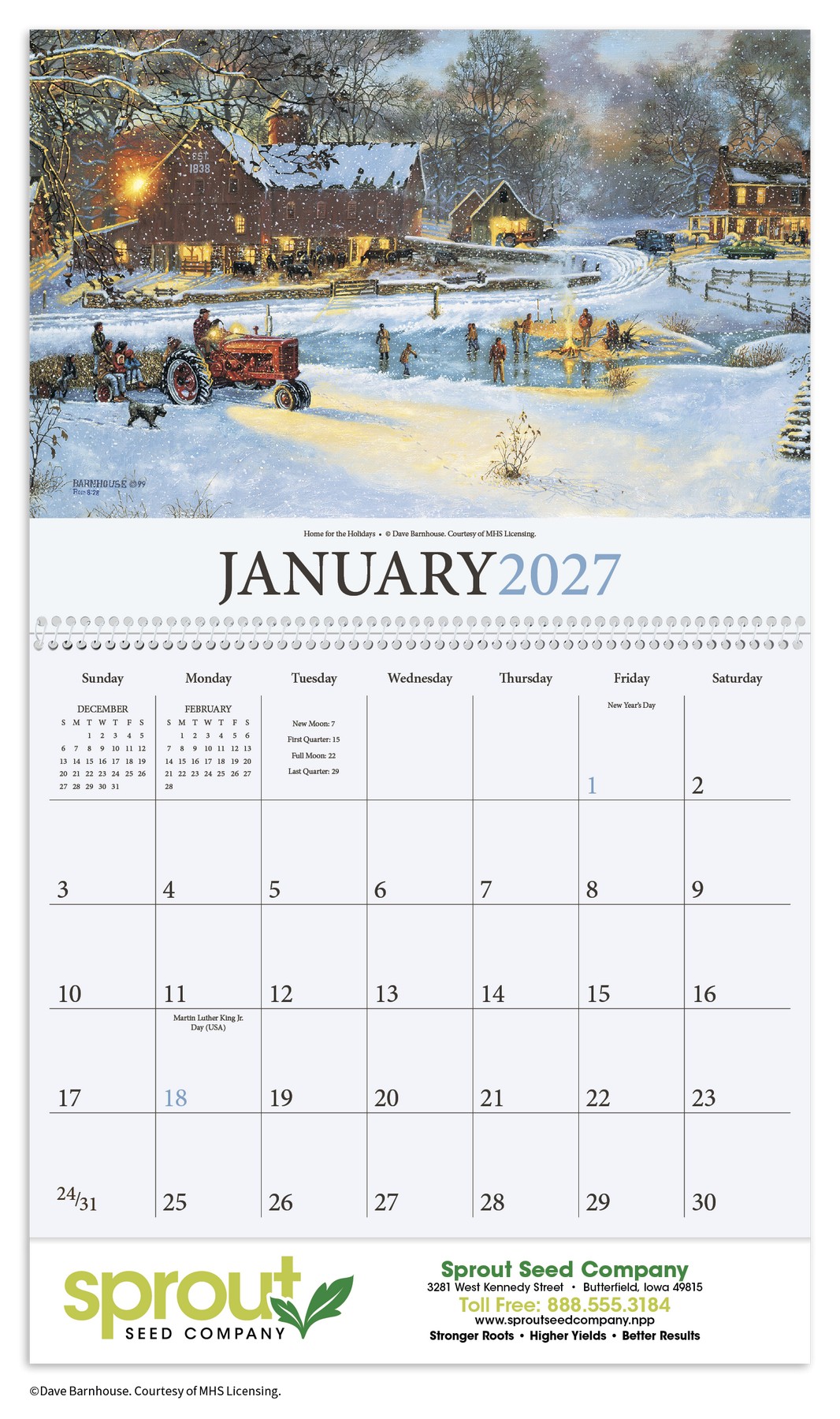 Picture of Triumph® Calendars Country Memories Calendar
