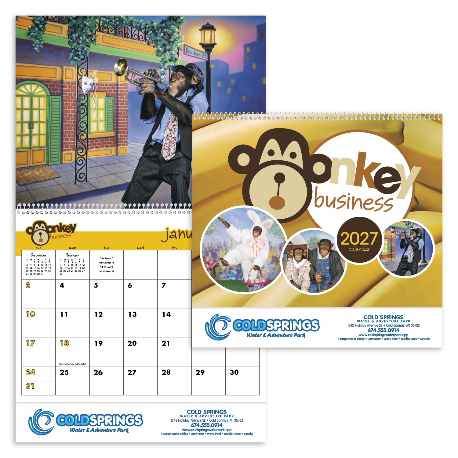 Picture of Triumph® Calendars Monkey Business Calendar