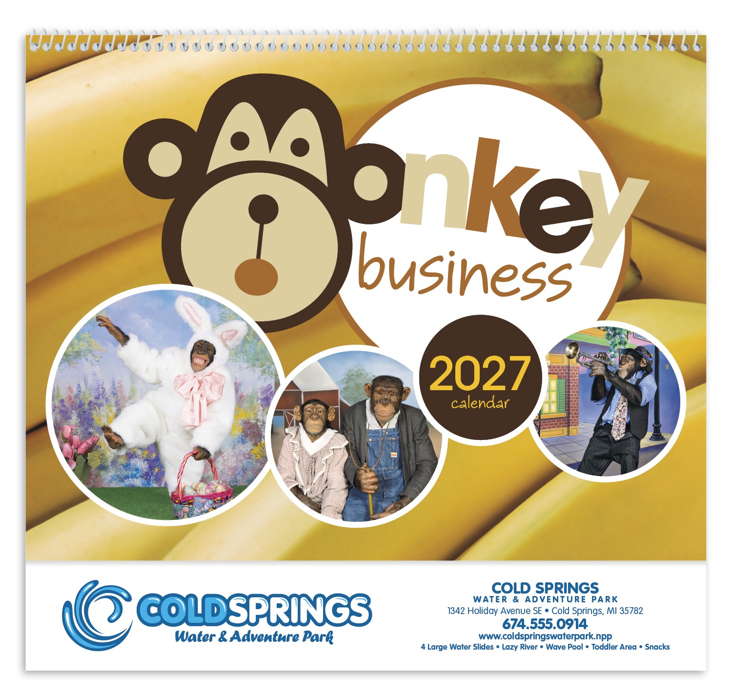Picture of Triumph® Calendars Monkey Business Calendar