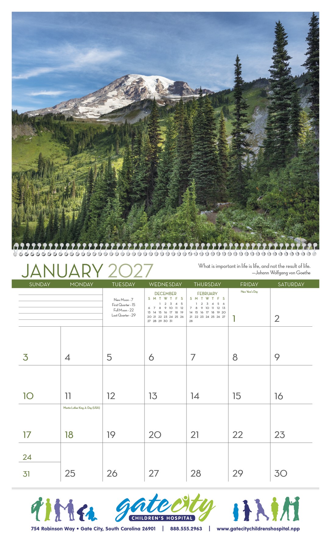 Picture of Triumph® Calendars Scenic Inspirations Calendar