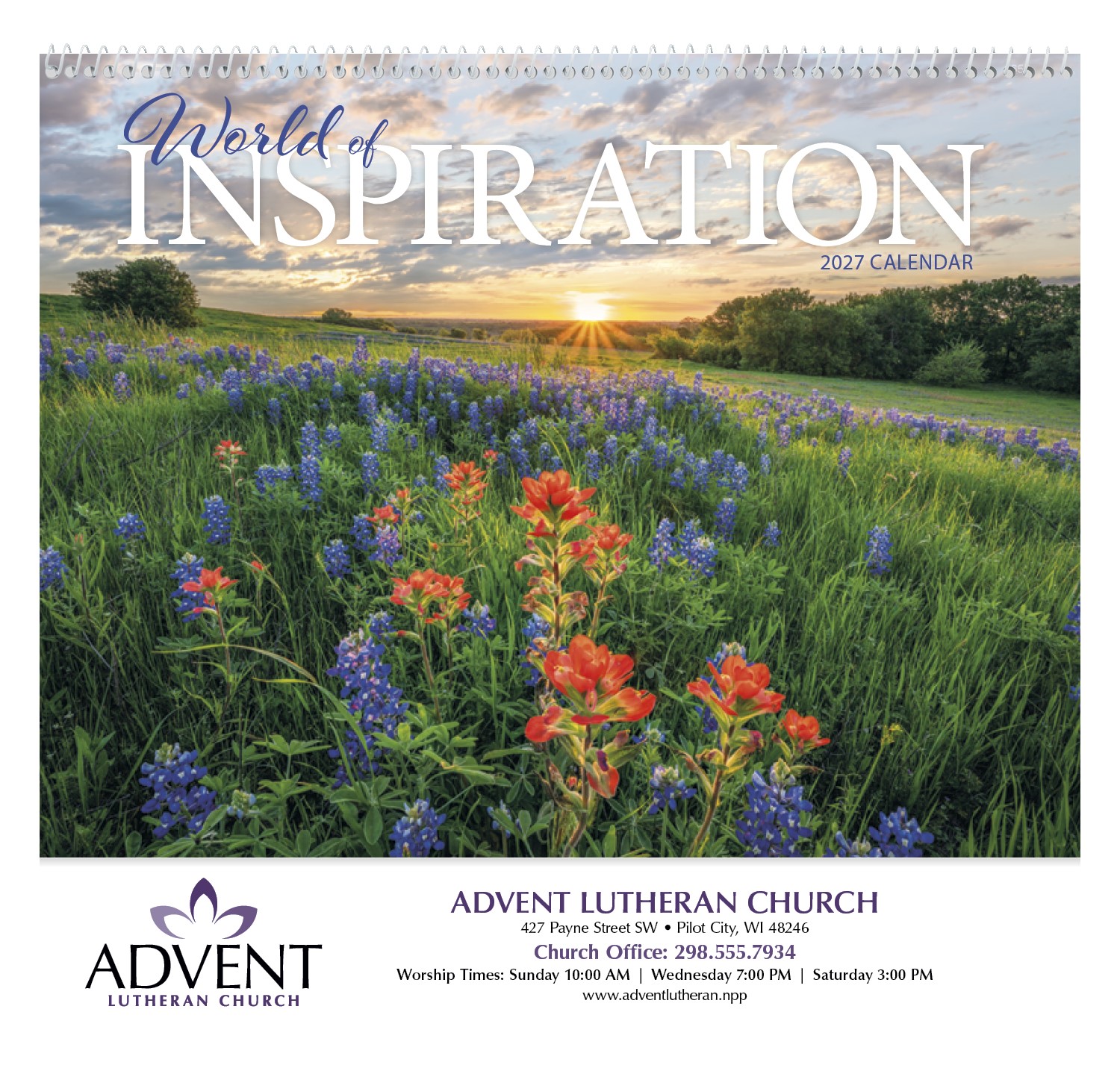 Picture of Triumph® Calendars World of Inspiration Calendar